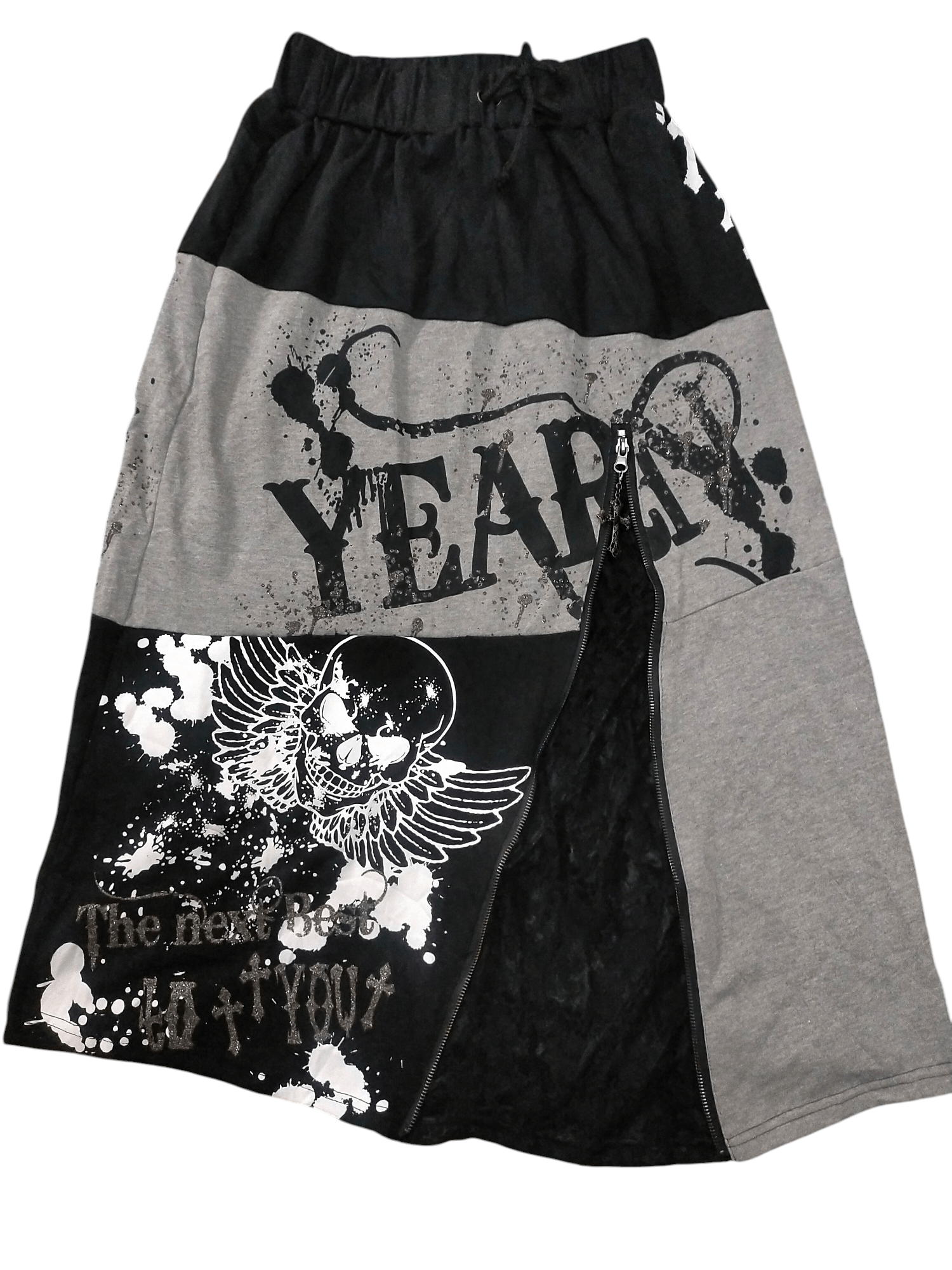 If Six Was Nine 🔥Dig Deep Gothic Punk LGB Ifsixwasnine Style Skirt Size 29" - 1 Thumbnail