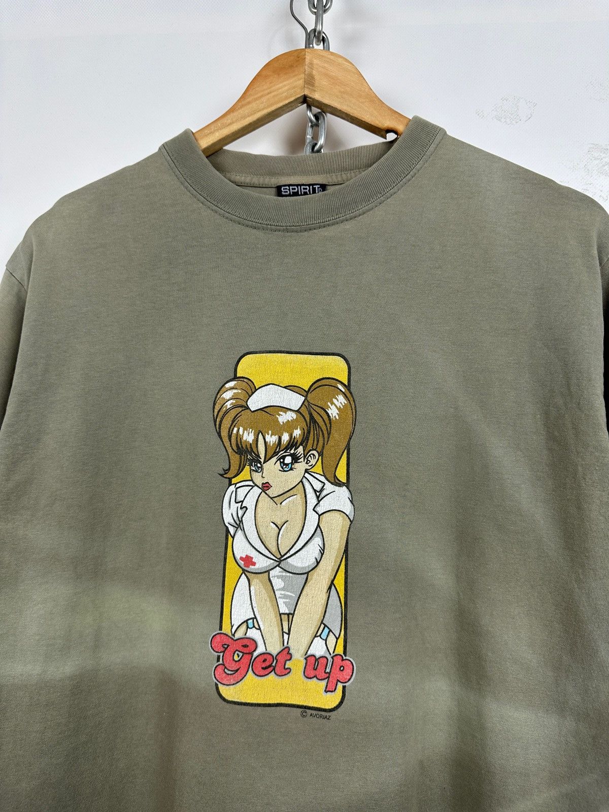 Girl Skateboards Vintage Spirit Get Up Hook Ups Nurse Girl Skateboard T-Shirt Size US L / EU 52-54 / 3 - 7 Thumbnail
