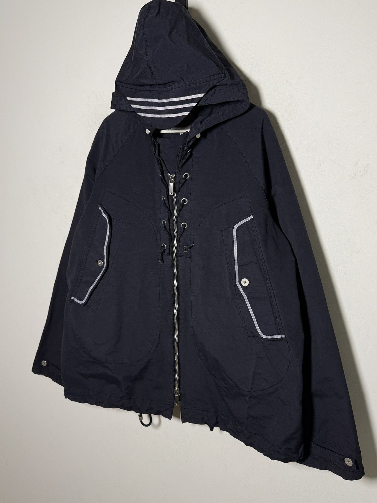 Giorgio Armani Armani shimmer nylon multipocket light smock jacket Size US XL / EU 56 / 4 - 2 Thumbnail