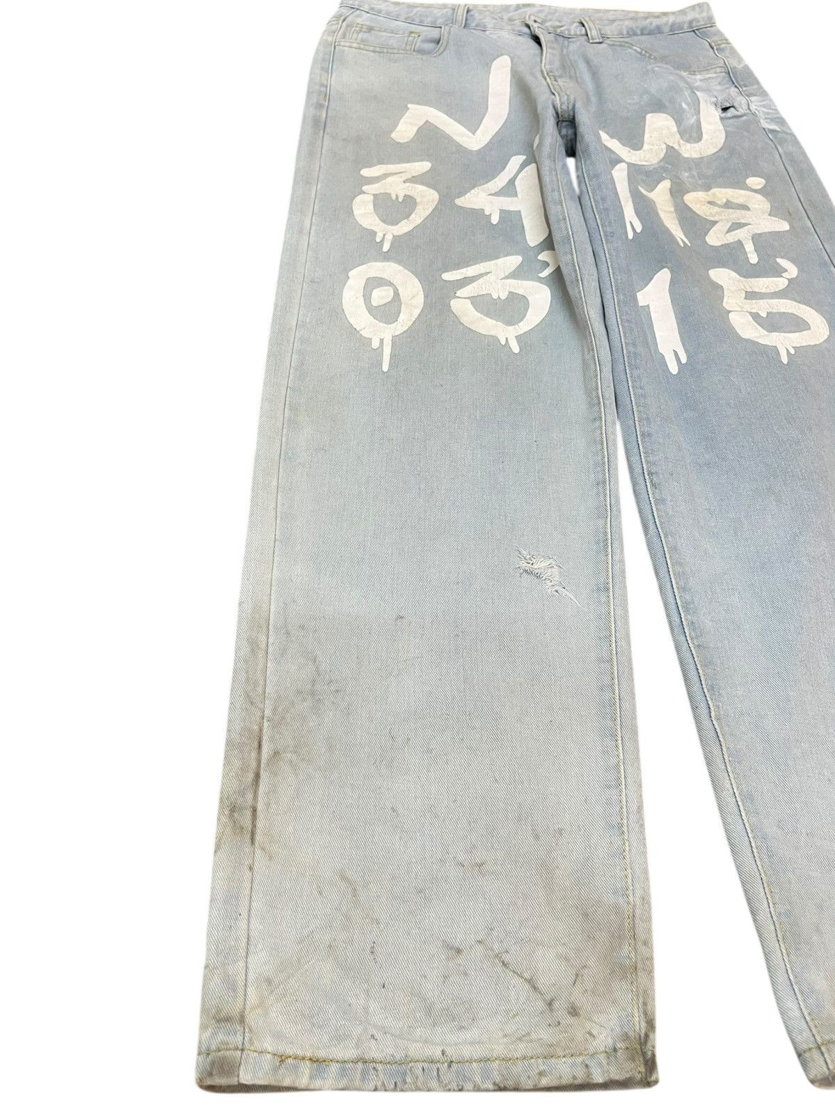 Japanese Brand × Kapital Vintage Japanese Brand Baggy Imprint Denim Size US 32 / EU 48 - 3 Thumbnail
