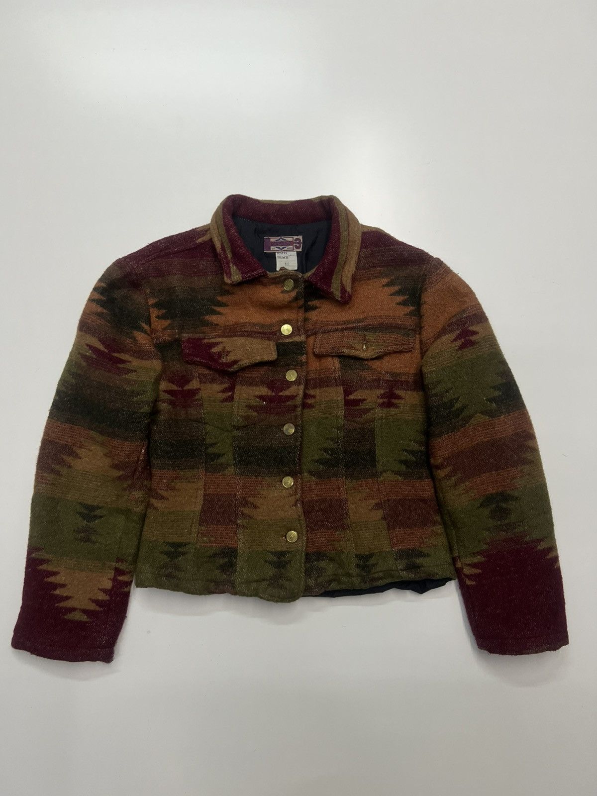 Native VINTAGE COSTELLO NATIVE WOOL JACKET Size M / US 6-8 / IT 42-44 - 1 Thumbnail