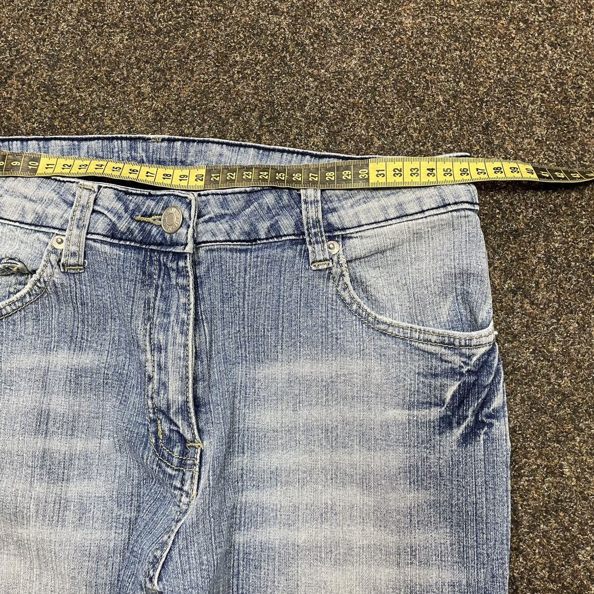 Vintage Y2K Vintage FCUK Bootcut Jeans Faded Distressed Streetwear W Size 30" / US 8 / IT 44 - 6 Thumbnail