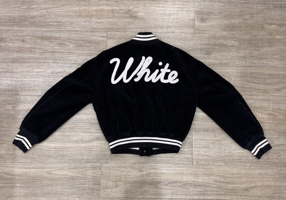 Off-White Off-White Conduroy Black Jacket Size XS / US 0-2 / IT 36-38 - 2 Thumbnail