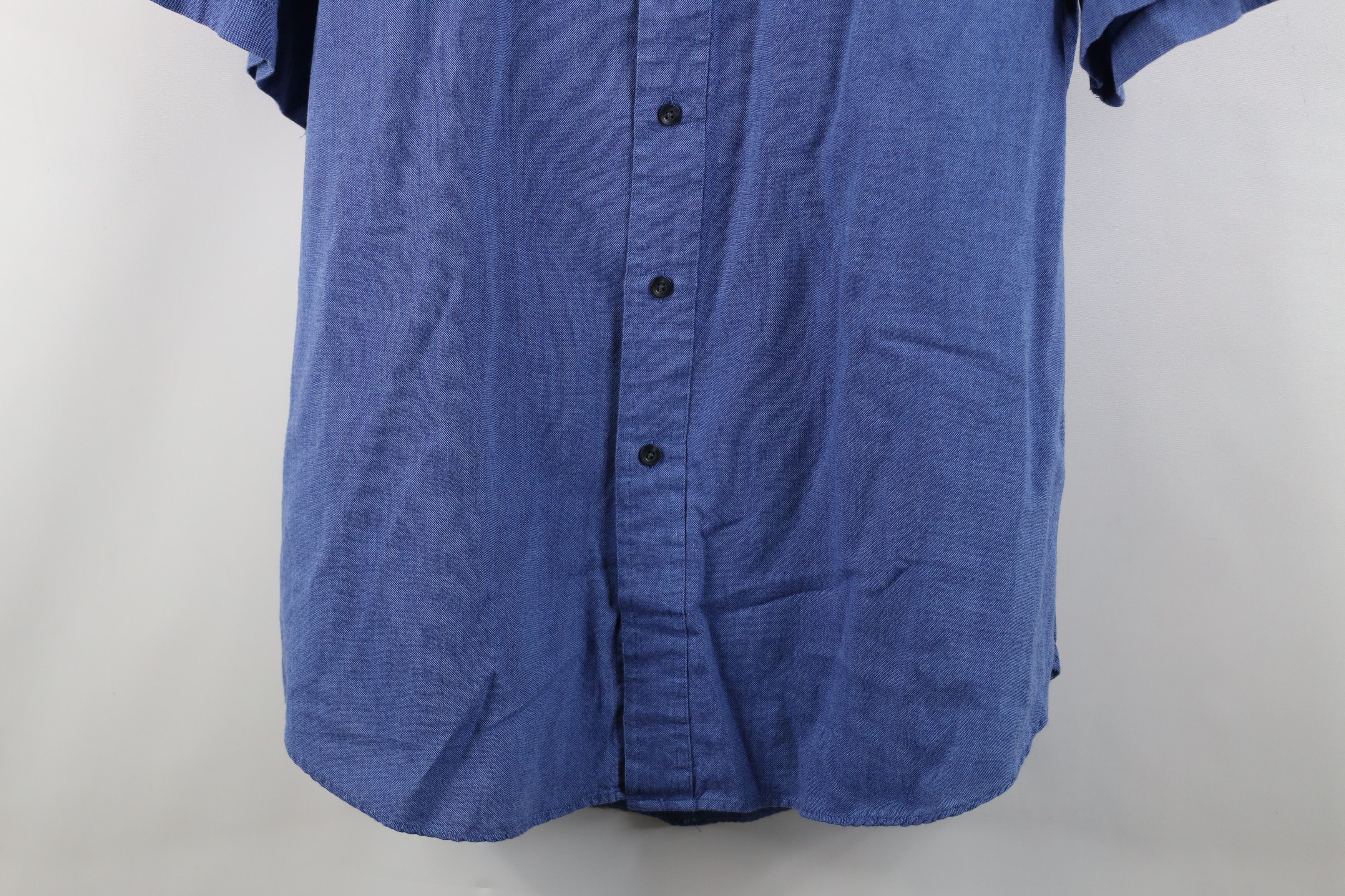 Ralph Lauren Vintage 90s Chaps Ralph Lauren Short Sleeve Button Shirt Size US XL / EU 56 / 4 - 3 Thumbnail