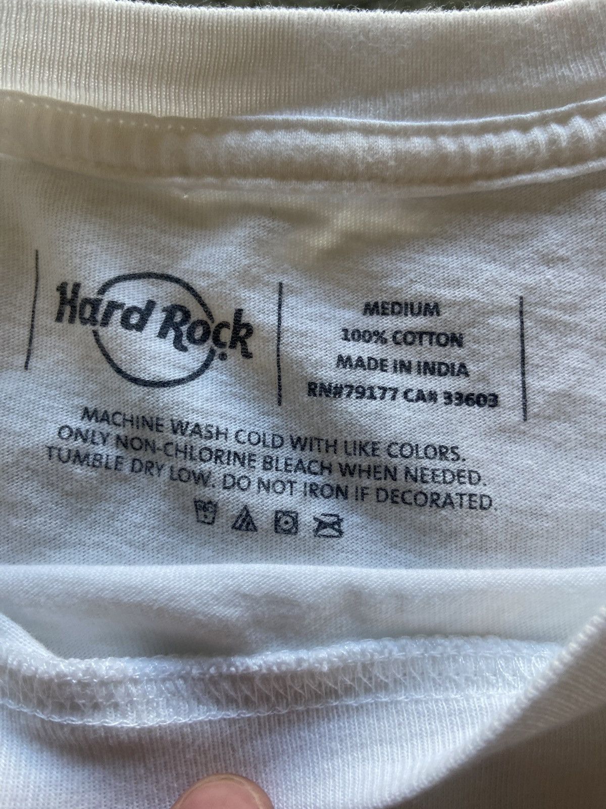 Hard Rock Cafe Mens Hard Rock Las Angeles Tee Size US M / EU 48-50 / 2 - 6 Thumbnail