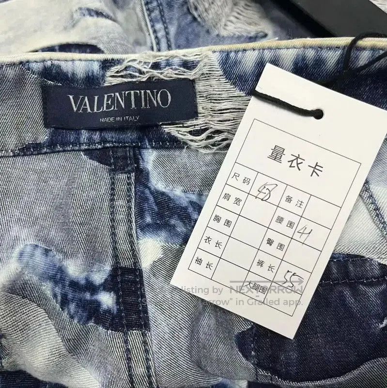 Valentino Valentino Blue Cotton Men's Cargo Shorts . Size US 32 / EU 48 - 2 Thumbnail