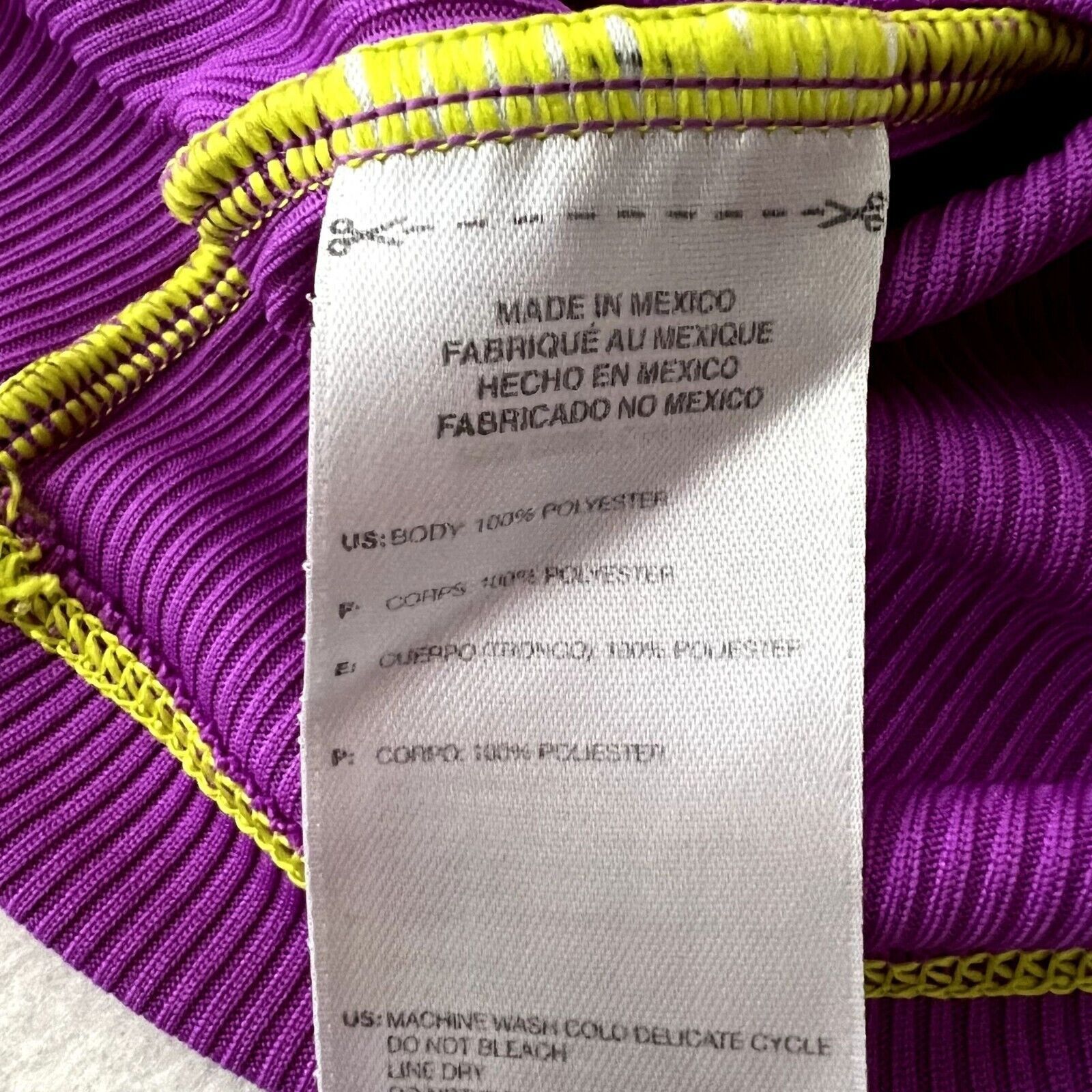 Adidas Adidas Purple Racerback Athletic Tank Top Size S / US 4 / IT 40 - 8 Thumbnail