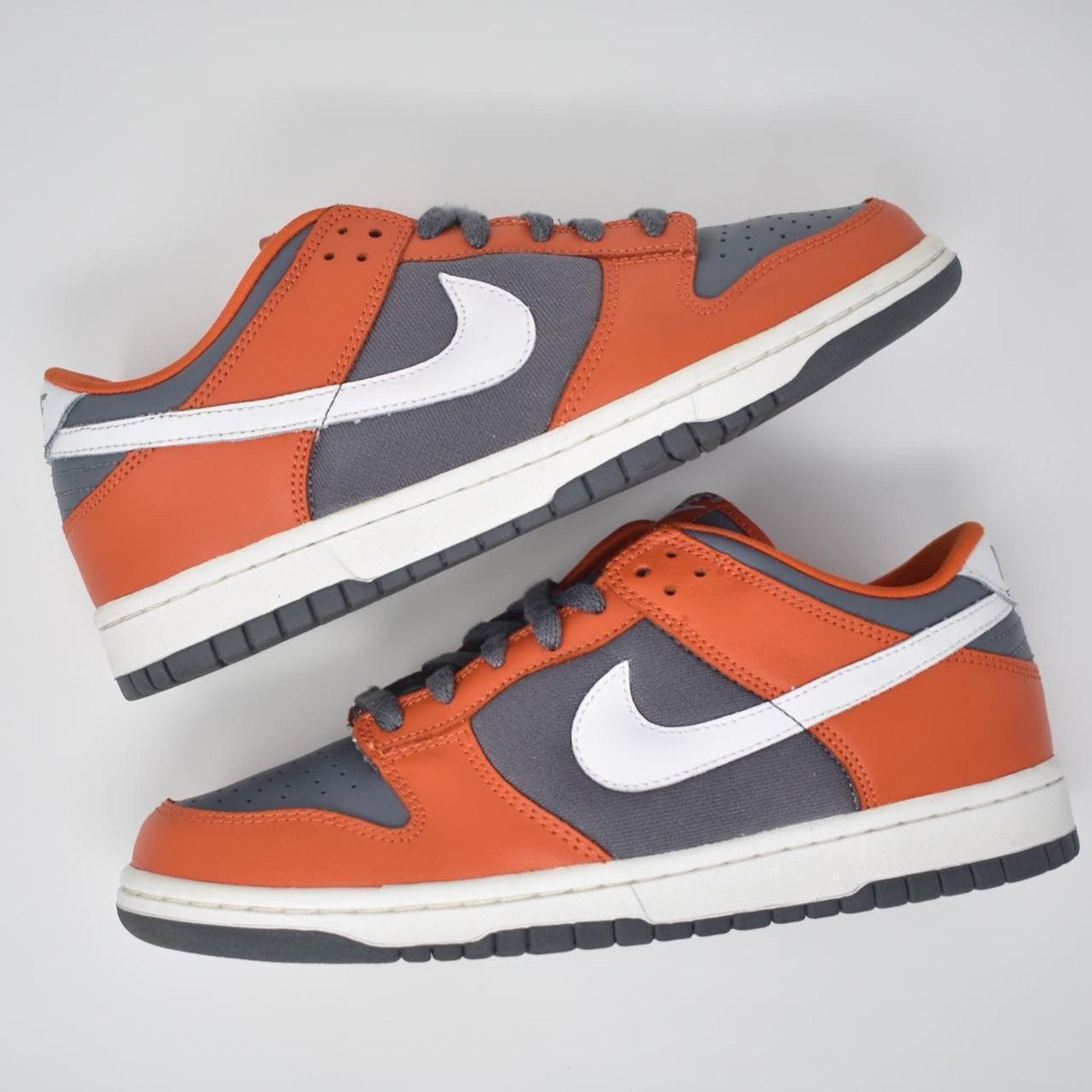 Nike 2007 Nike Dunk Low “Flint Orange” Size US 8.5 / IT 38.5 - 2 Thumbnail