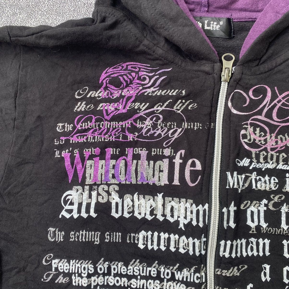 If Six Was Nine Sleeveless Hoodie 2000s Japanese archive poem vkei tee punk Size US L / EU 52-54 / 3 - 2 Thumbnail