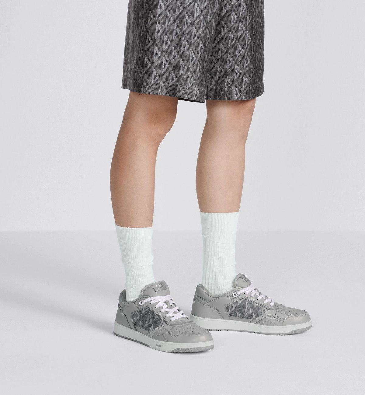 Dior o1bcso1str0126 B27 Uptown Low-Top Sneaker in Grey Size US 11 / EU 44 - 5 Thumbnail