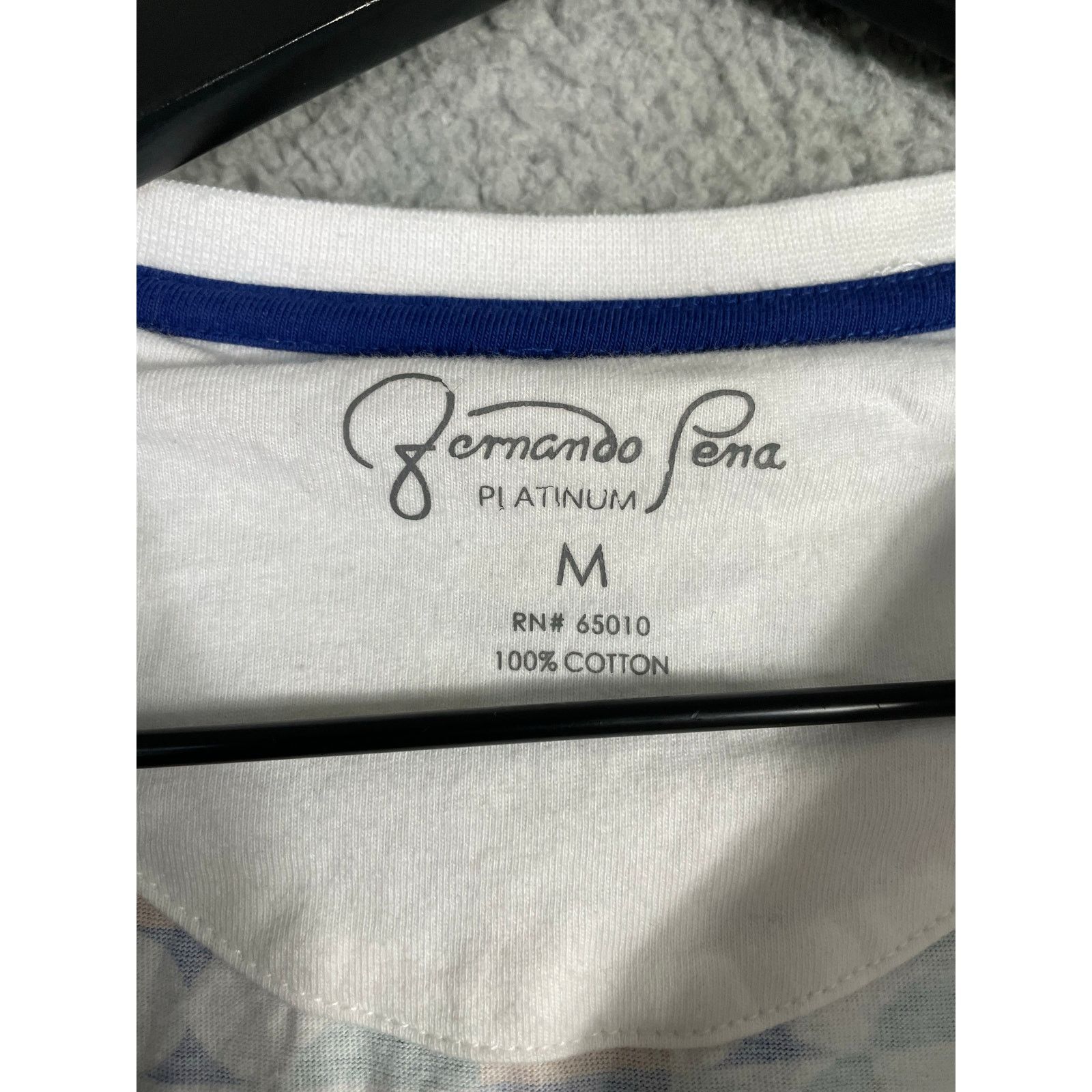 Other Fernando Pena Platinum Geometric Print T-Shirt Men's Medium Size US M / EU 48-50 / 2 - 3 Thumbnail