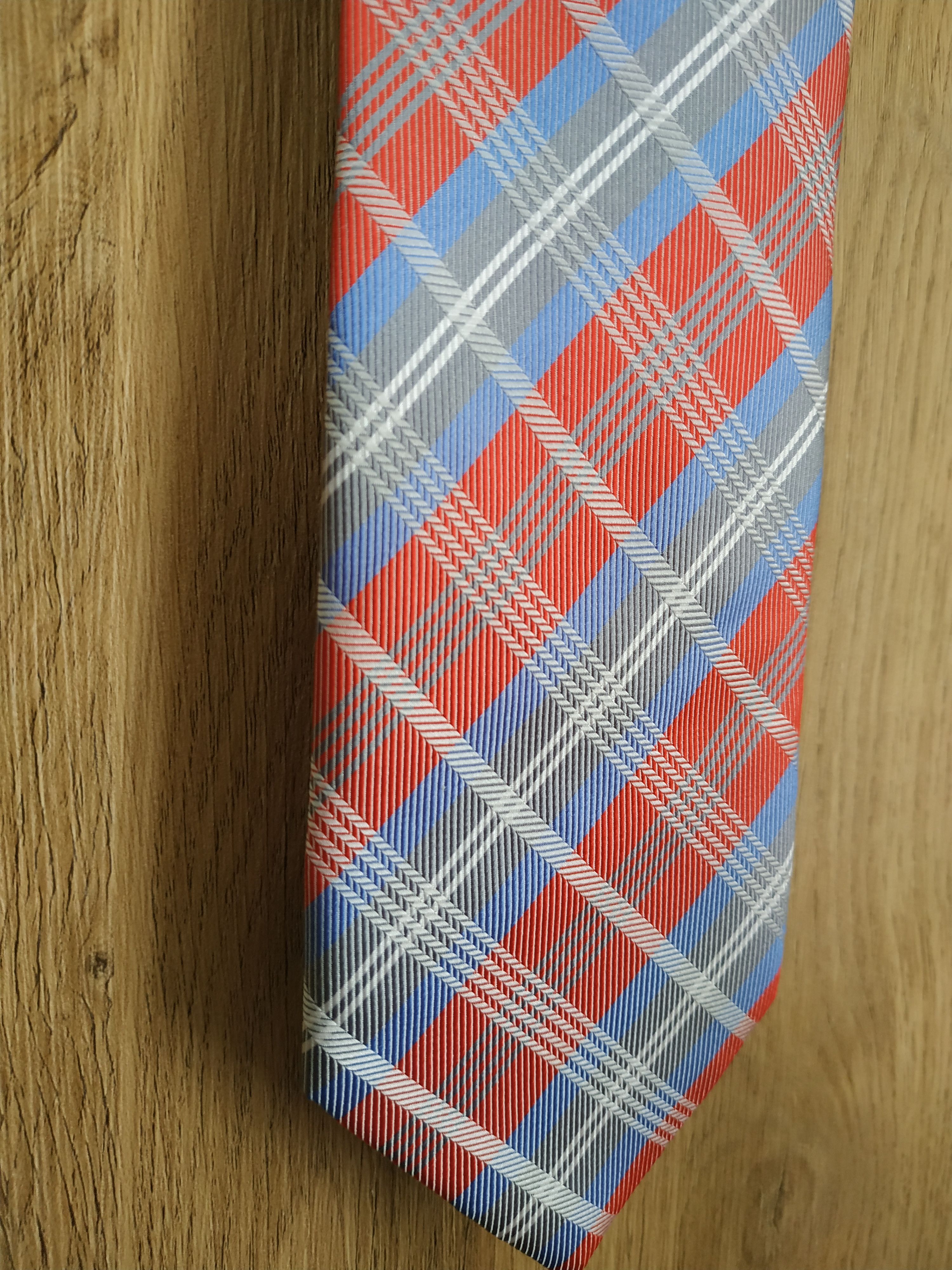 Paul Smith Paul Smith Men's Silk Checkered Tie Size ONE SIZE - 4 Thumbnail