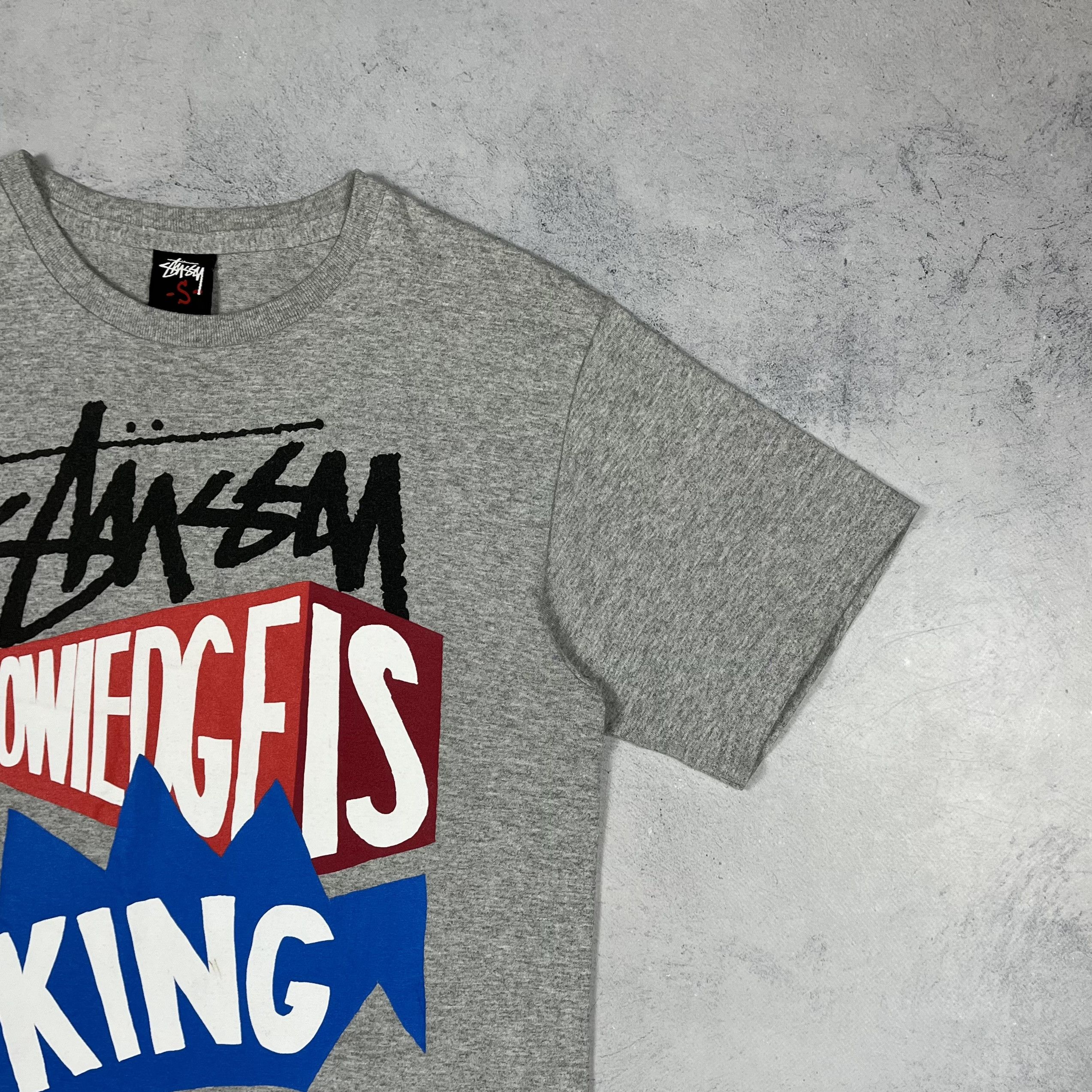 Stussy Vintage Stussy King Graffiti Big Logo T Shirt 00’s Size US S / EU 44-46 / 1 - 3 Thumbnail