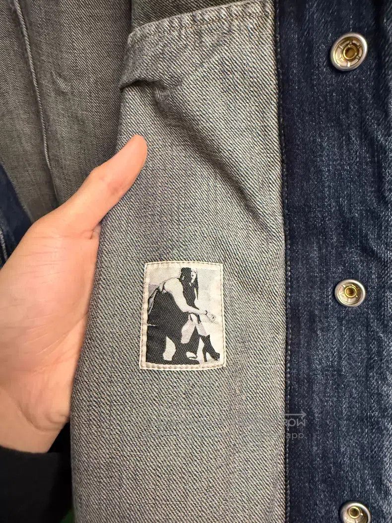 Rick Owens Rick Owens Drkshdw gradient wash denim jacket Size US S / EU 44-46 / 1 - 4 Thumbnail