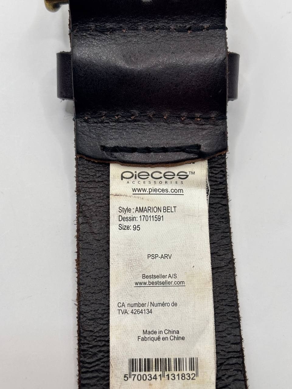 Vintage Pieces Amarion Studded Leather Belt - Size 95 - Boho Size 34 - 12 Thumbnail
