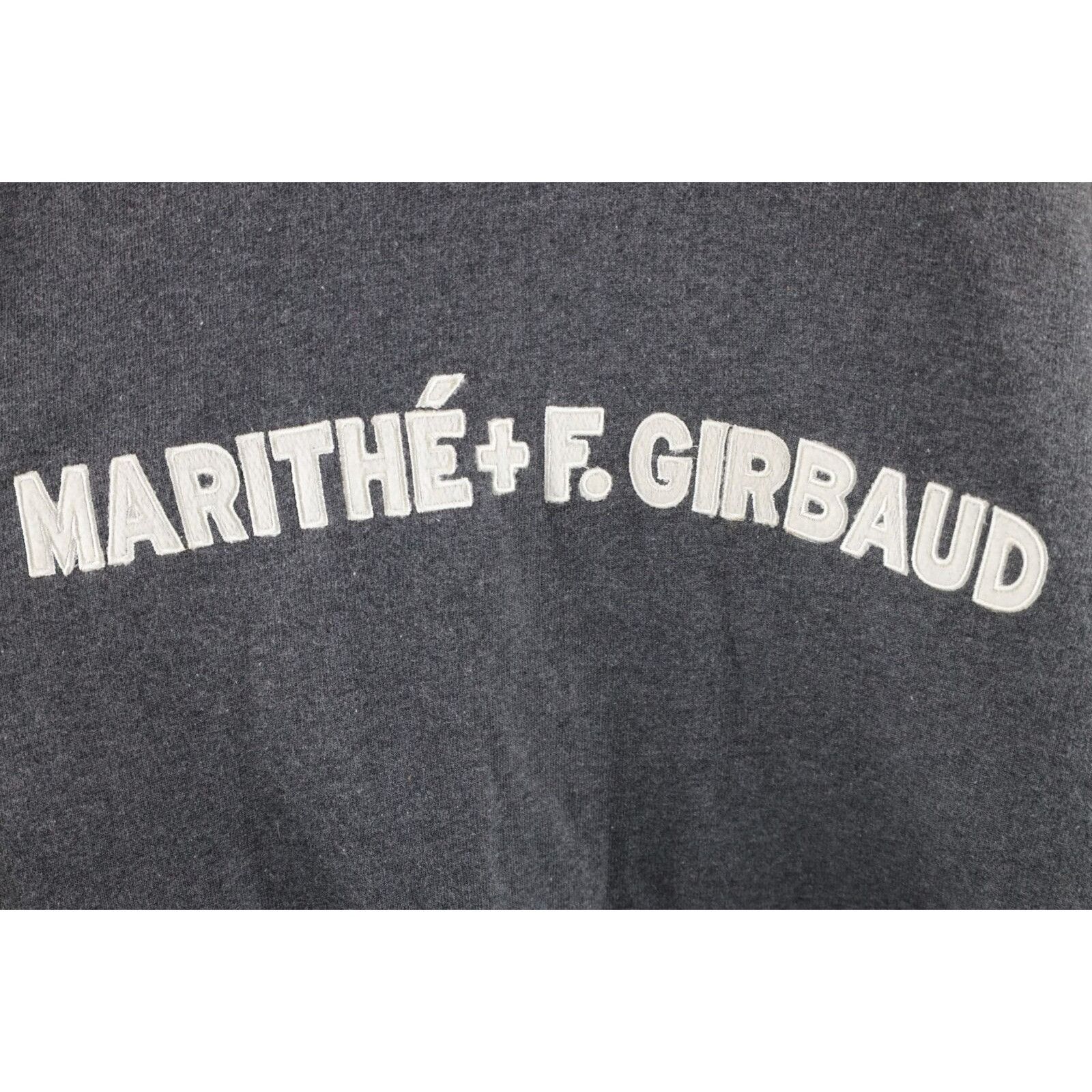 Marithe + Francois Girbaud × Vintage NOS Vintage 90s Marithe Francois Girbaud Striped Hoodie Size US XL / EU 56 / 4 - 4 Thumbnail