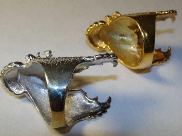 Designer Silver Tribal Statement Eagle Ring with Alberto Juan Size ONE SIZE - 4 Thumbnail