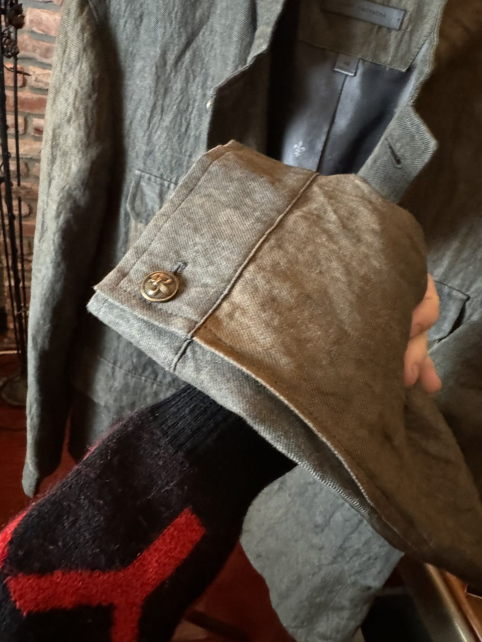John Varvatos $1298 JOHN VARVATOS Englemore Brown COAT sz. 48 Size US M / EU 48-50 / 2 - 8 Thumbnail