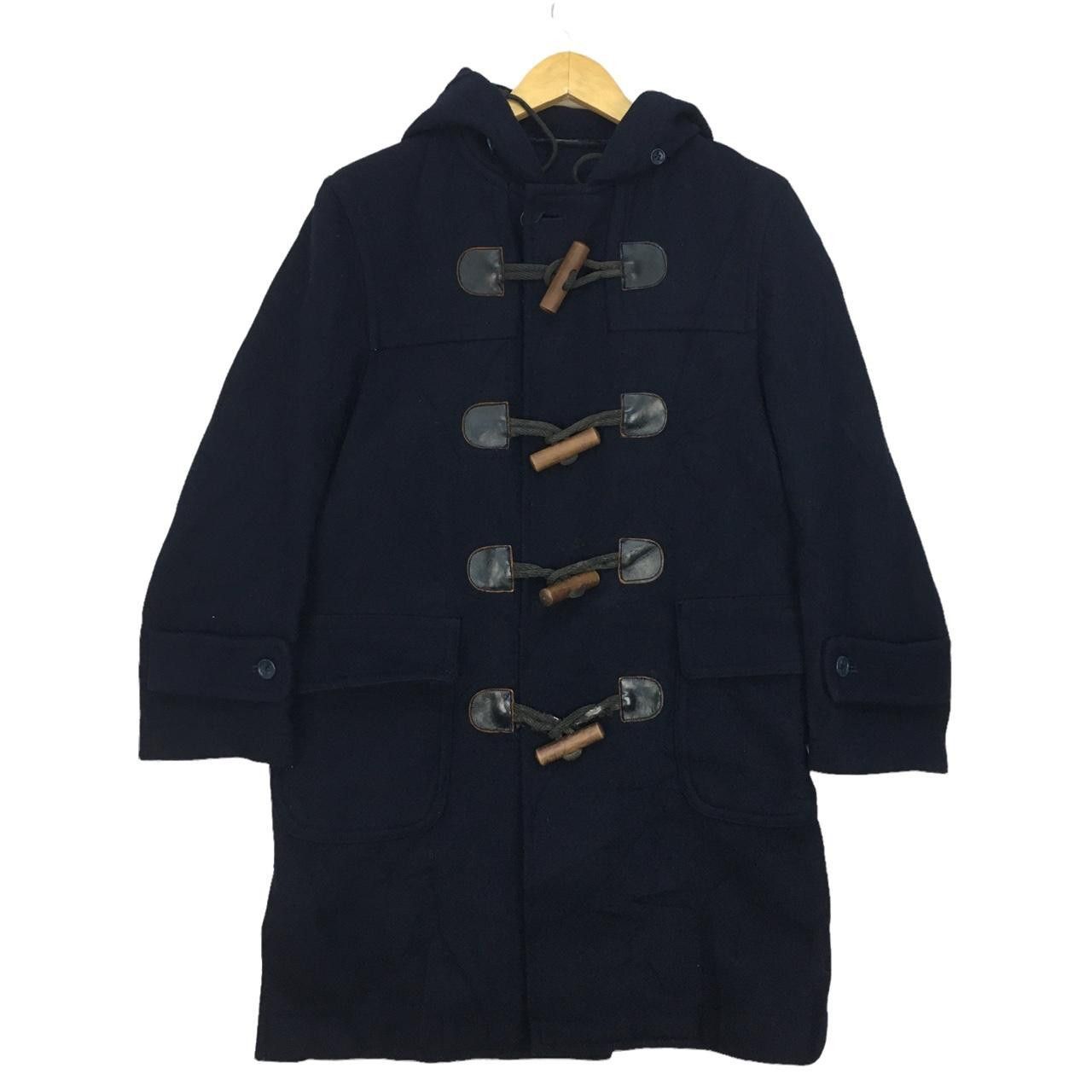 Wrangler Vtg WRANGLER Duffle Coat Hoodie Jacket Streetwear Size US M / EU 48-50 / 2 - 1 Thumbnail