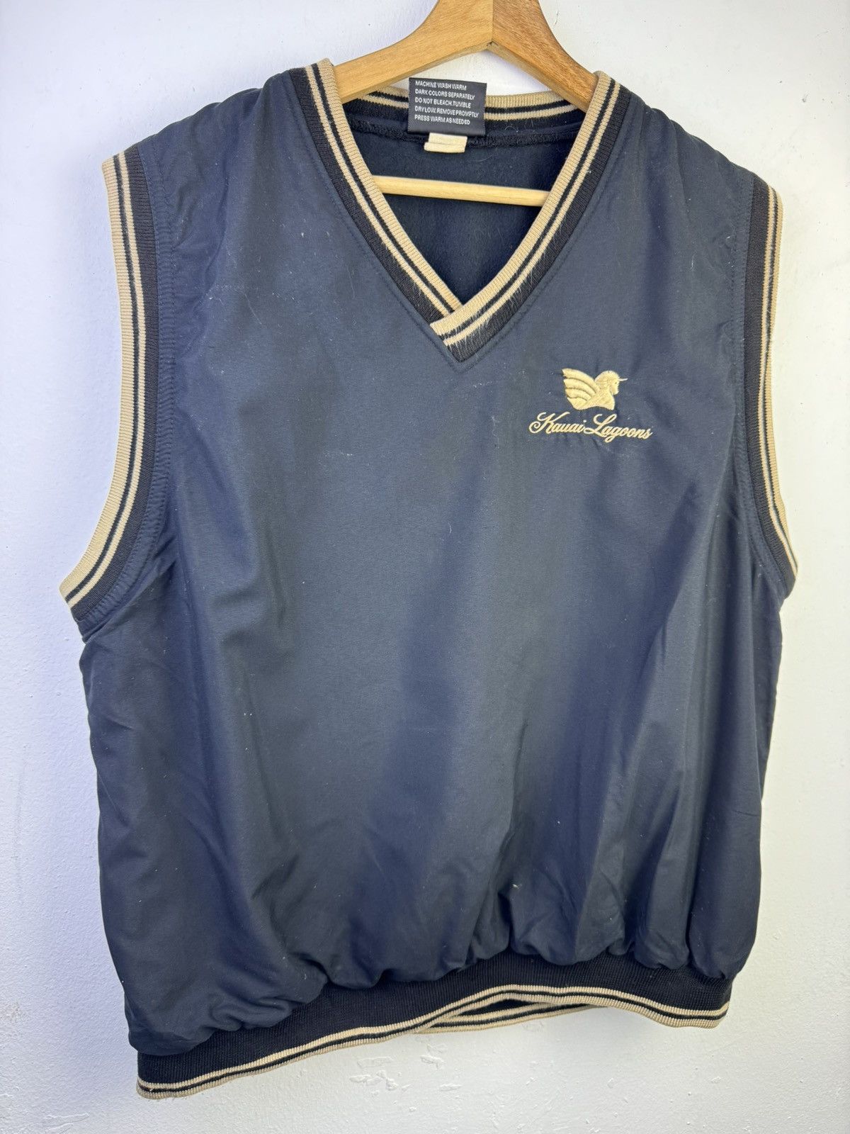 Vintage Vintage Kauai Lagoons" embroidered Logo Vest Size US M / EU 48-50 / 2 - 2 Thumbnail