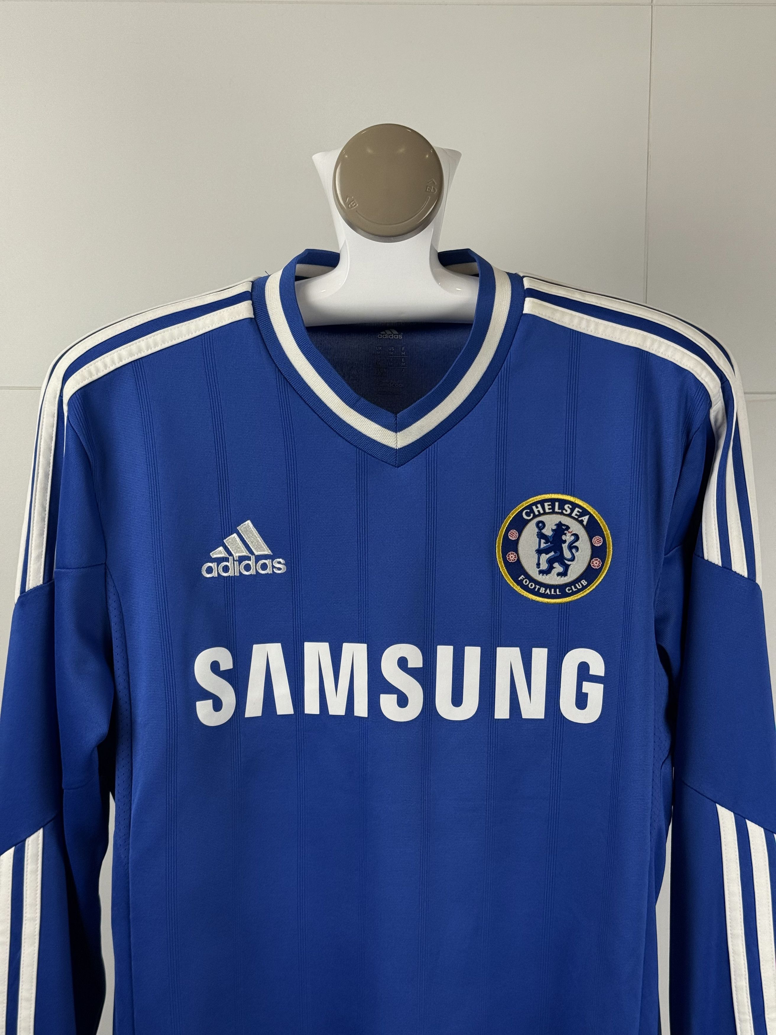 Adidas × Chelsea Soccer CHELSEA 2013 / 2014 HOME SHIRT JERSEY LONG SLEEVE ADIDAS Men Size US M / EU 48-50 / 2 - 2 Thumbnail