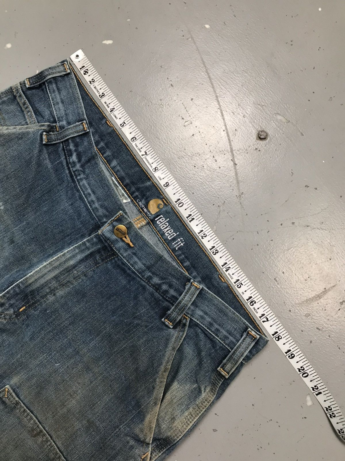 Carhartt Vintage Carhartt dusty double knee workwear denim Size US 36 / EU 52 - 7 Thumbnail