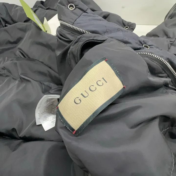 Gucci Gucci Black High Neck Hooded Down Jacket-2507 Size US M / EU 48-50 / 2 - 4 Thumbnail