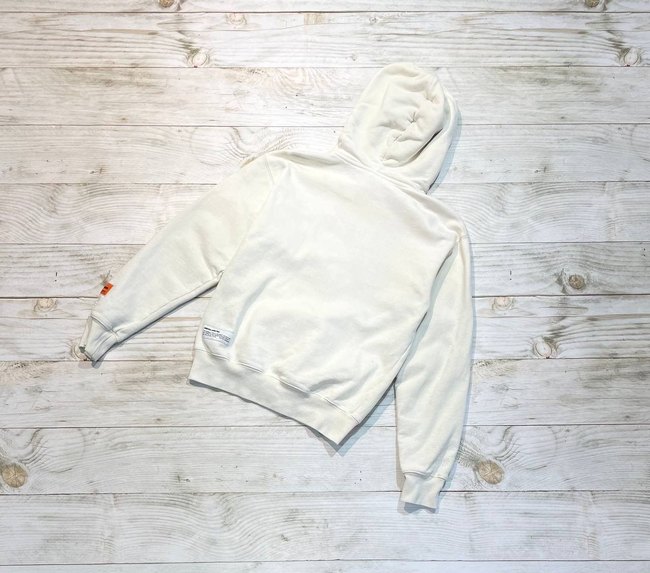 Heron Preston Heron Preston Ctnmb Hoodie Logo Print Drawstring Size US XS / EU 42 / 0 - 13 Thumbnail