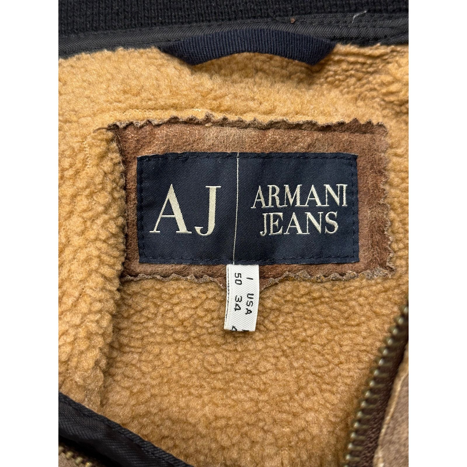 Giorgio Armani 2000s Armani faded faux shearling jacket Size US M / EU 48-50 / 2 - 7 Thumbnail