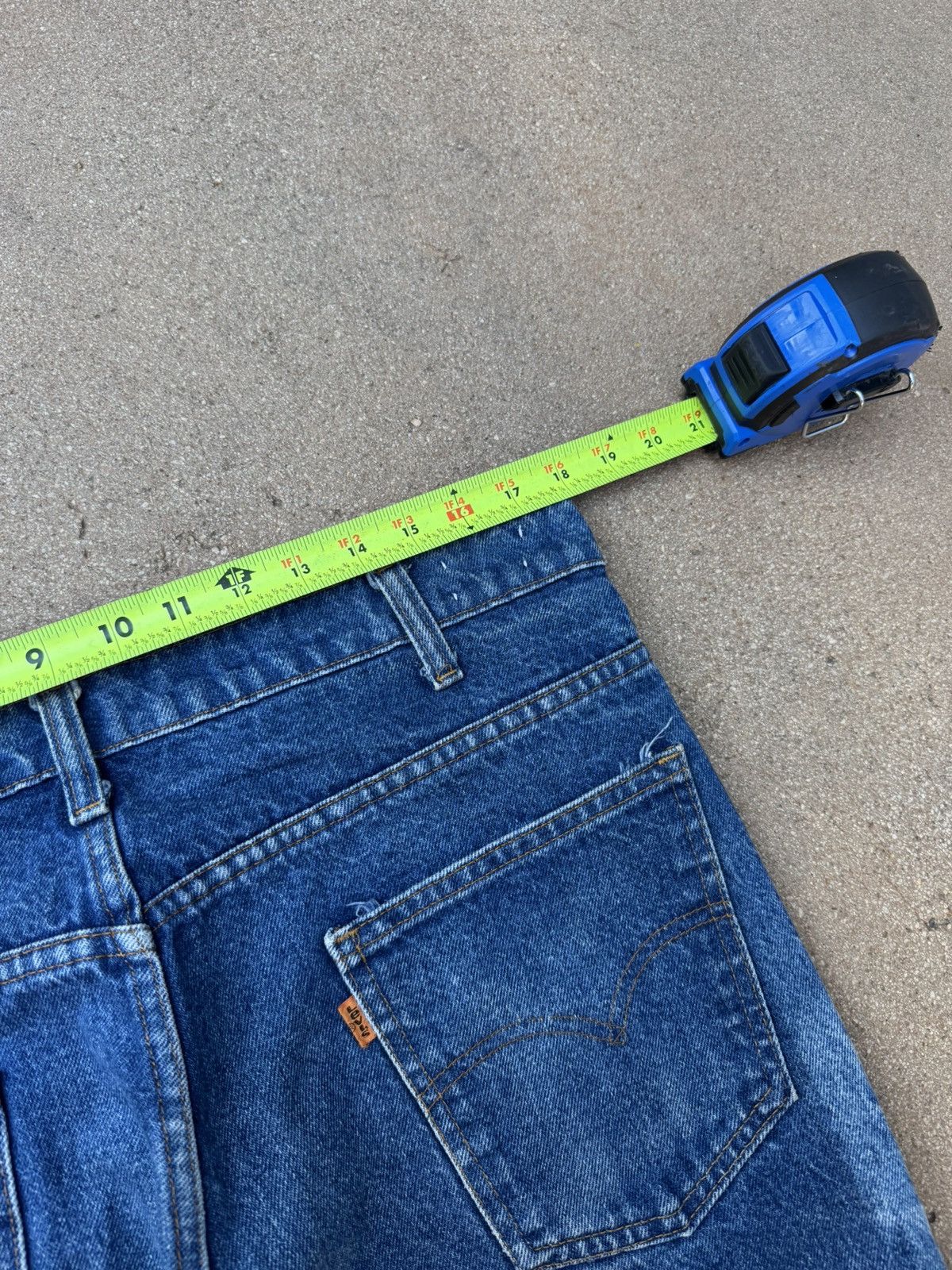Levi's × Vintage Vtg 70’s Levi’s 646 Orange Tab Bellbottom Flare Jeans 36x29 Size US 36 / EU 52 - 9 Thumbnail