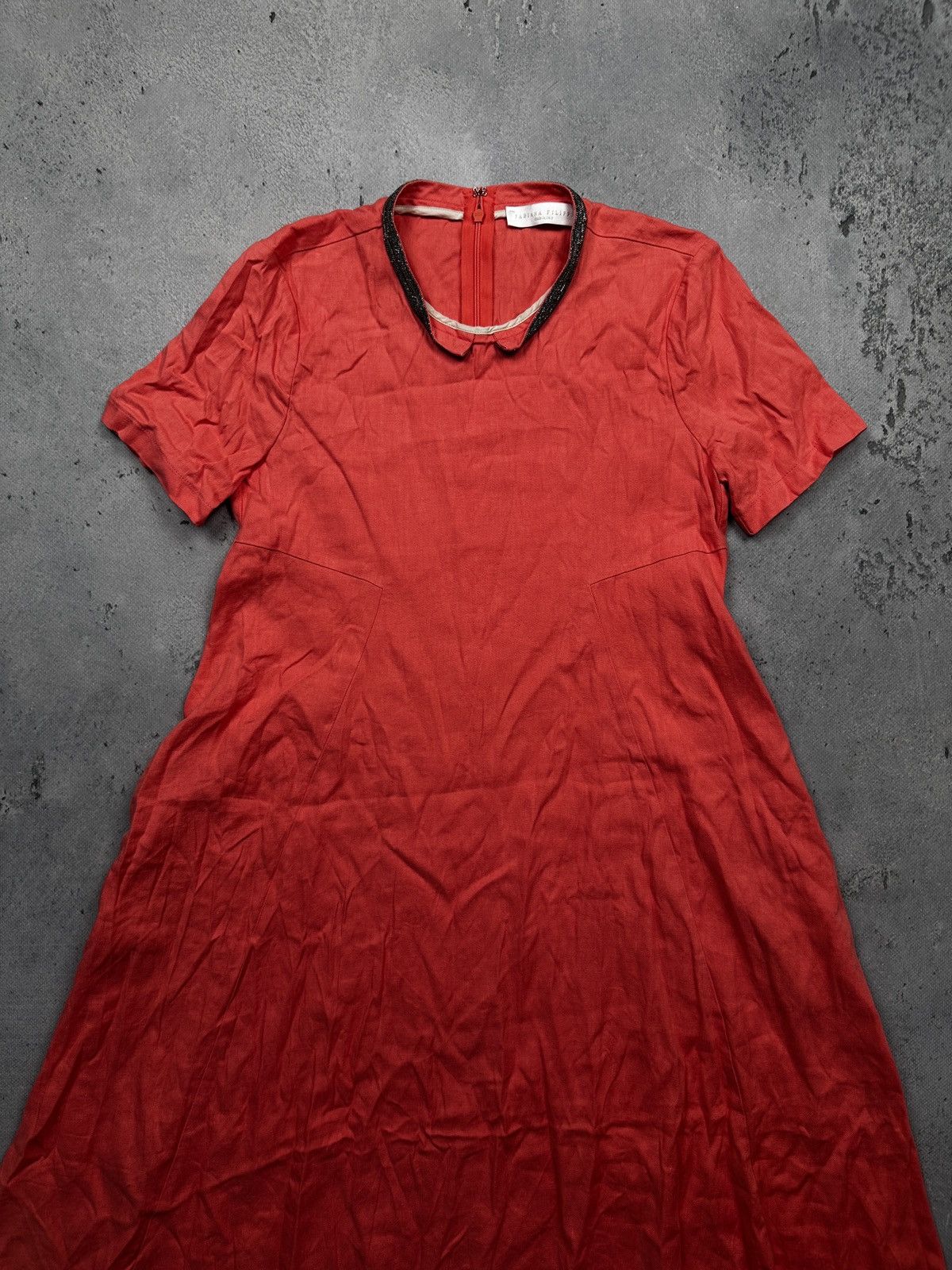 Fabiana Filippi Fabiana Filippi Linen Lux Dress Made In Italy Size XS / US 0-2 / IT 36-38 - 7 Thumbnail