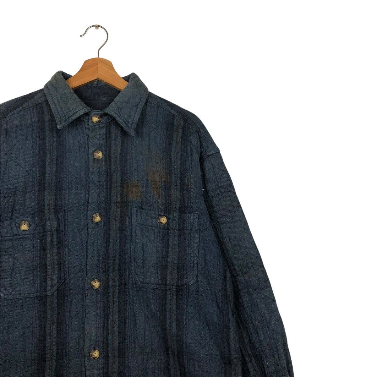 Flannel 🔥VINTAGE FLANNEL SHIRT JACKET JUNGLE STORM ISSEY MIYAKE Size US L / EU 52-54 / 3 - 7 Thumbnail