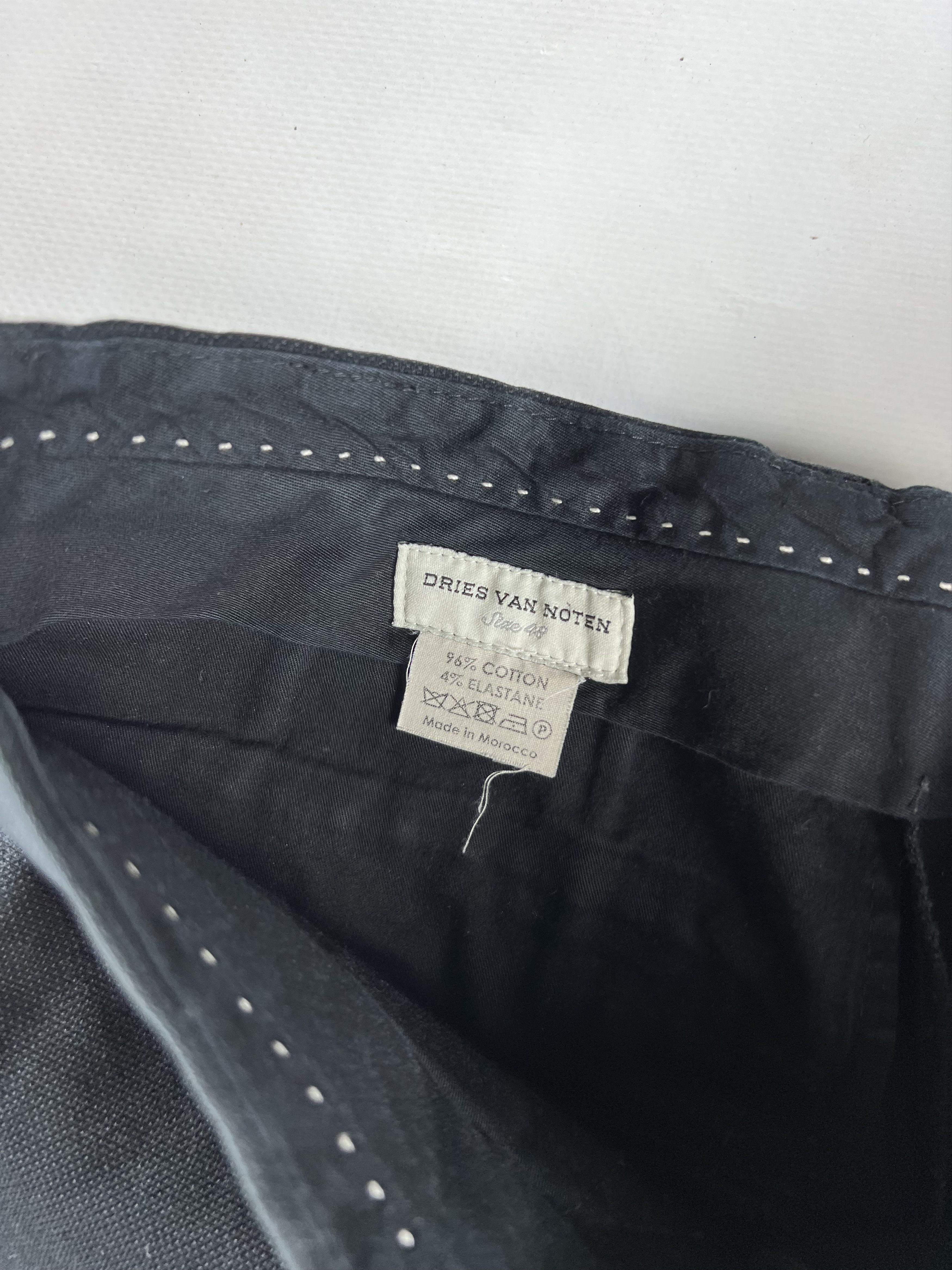 Dries Van Noten dries van noten canvas pants 34 Size US 34 / EU 50 - 2 Thumbnail