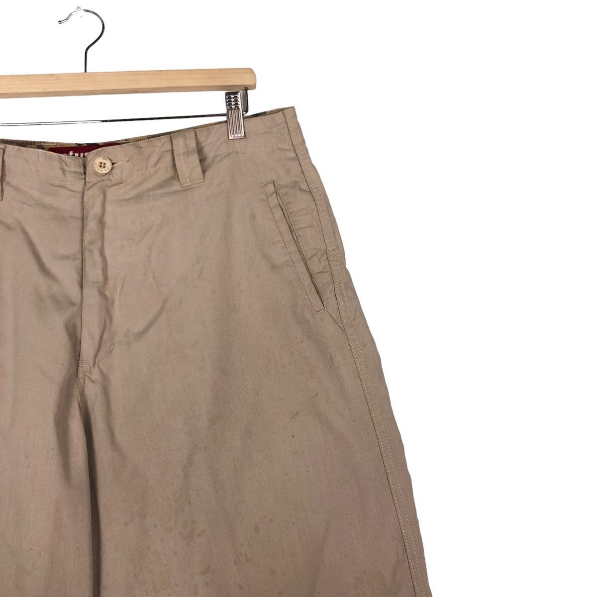 Stussy 🔥VINTAGE STUSSY CARGO PANTS MULTI POCKET BIKER Size US 34 / EU 50 - 6 Thumbnail