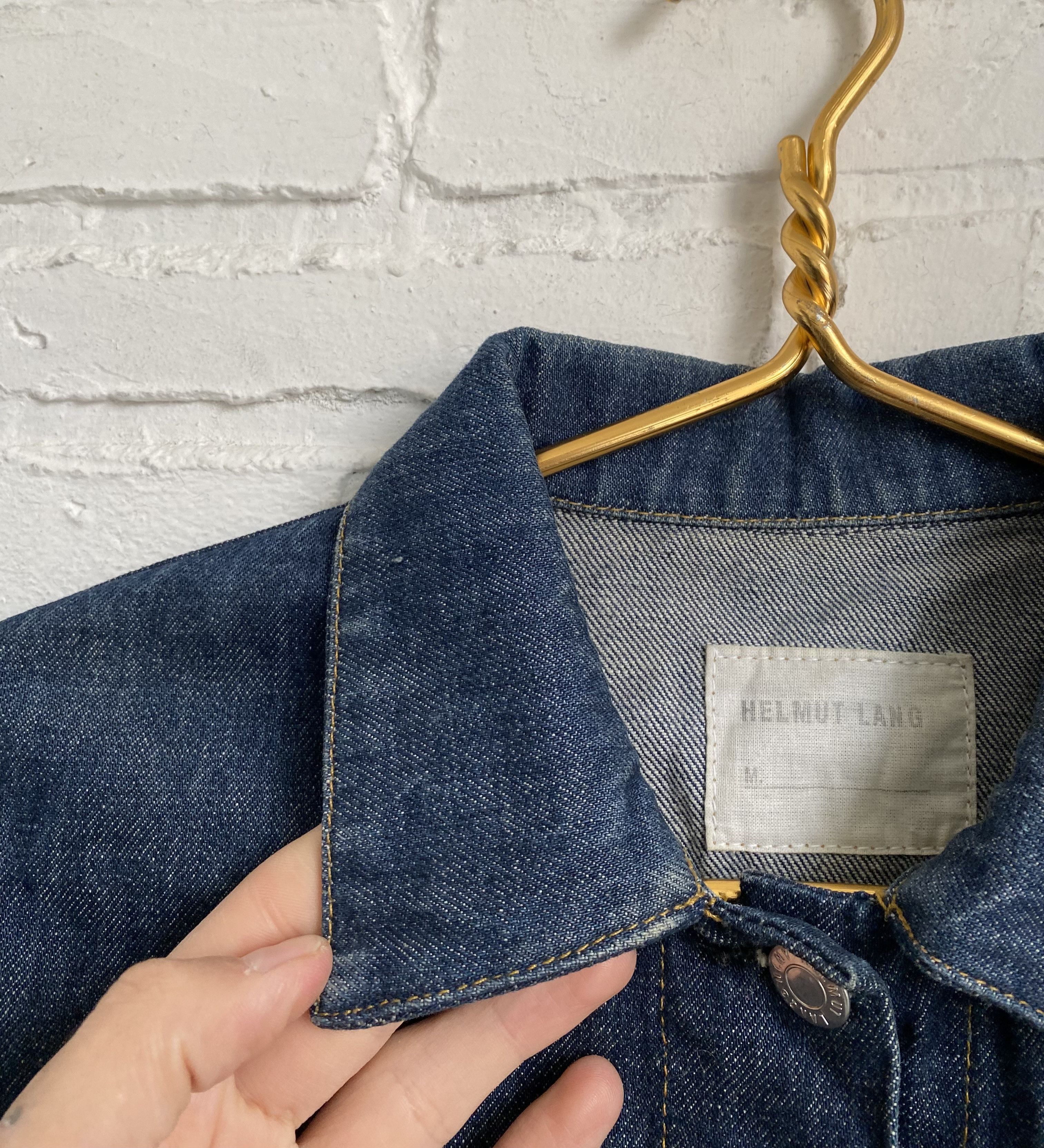 Helmut Lang Helmut Lang navy denim jacket Size M / US 6-8 / IT 42-44 - 4 Thumbnail
