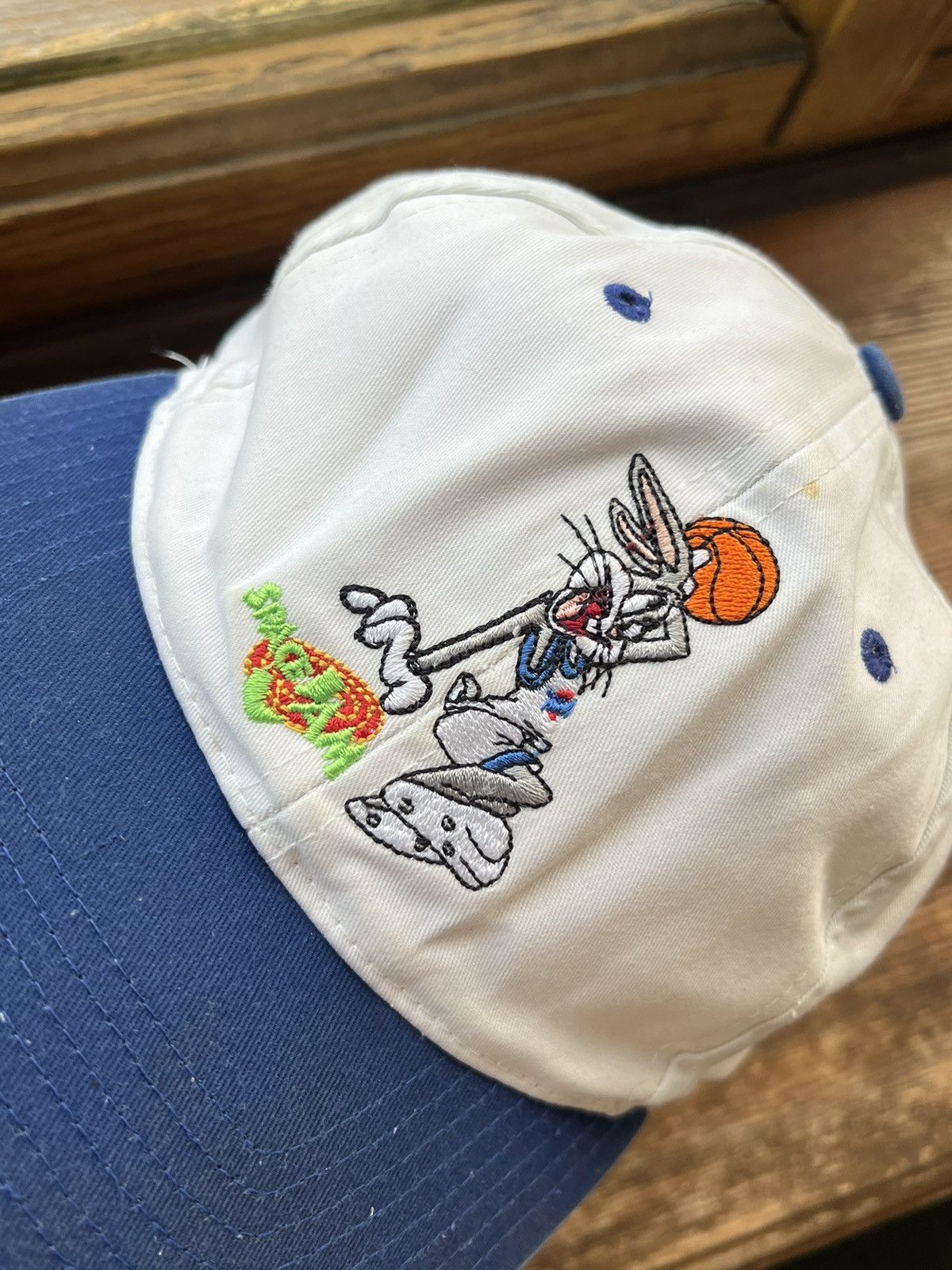 Jordan Brand Hat Space Jam Vintage 1996s Streetwear Cap Size ONE SIZE - 3 Thumbnail