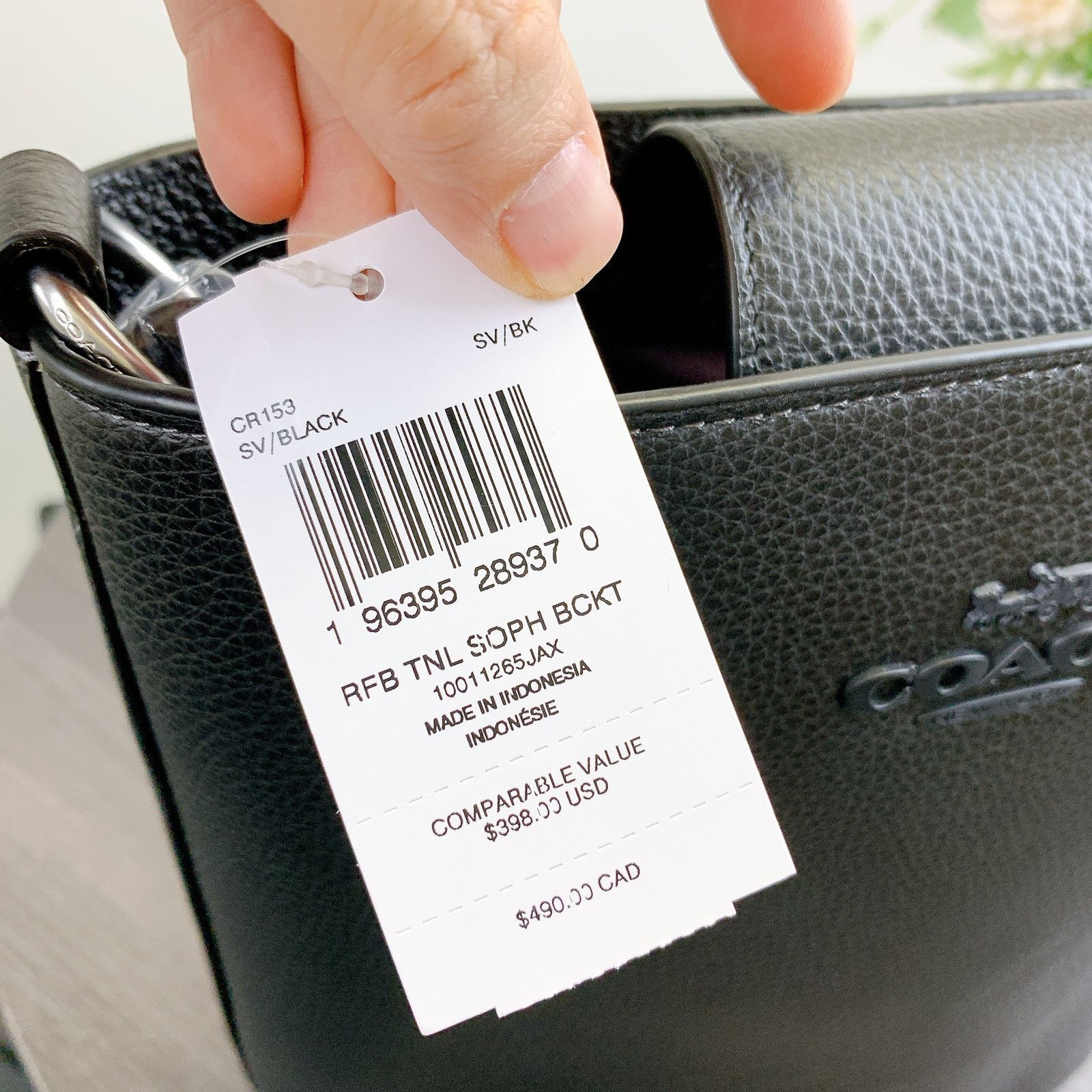 Coach Coach CR153 Sophie Bucket Bag IN Black Size ONE SIZE - 11 Thumbnail