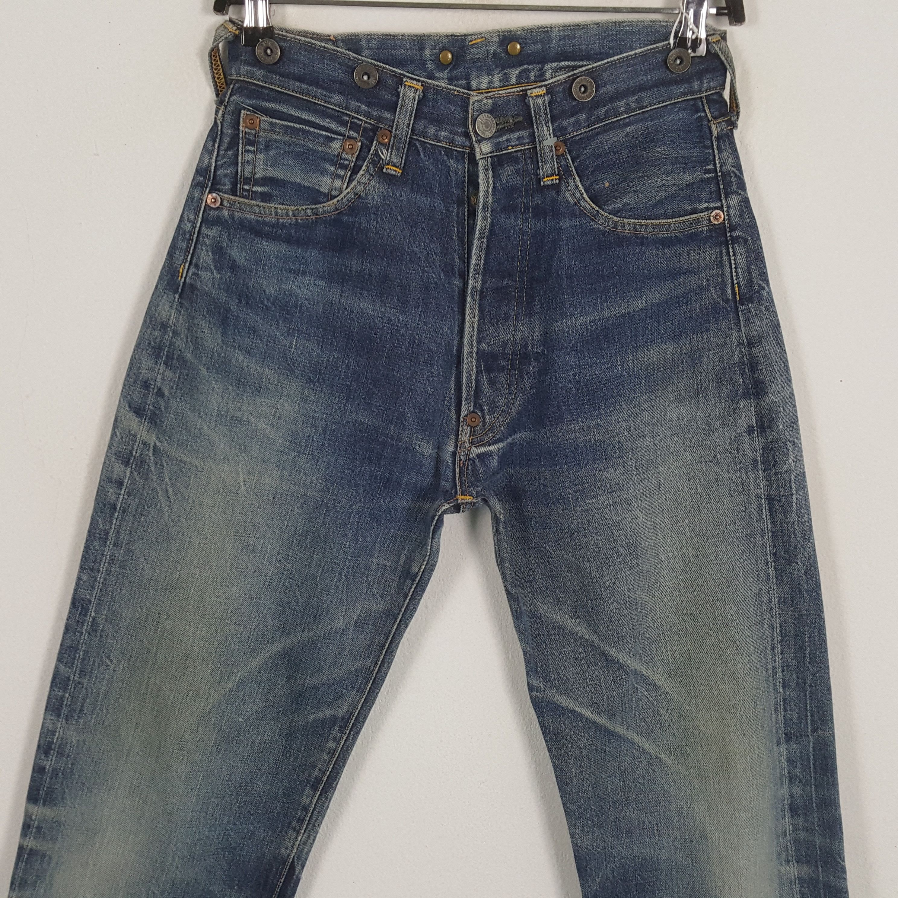 Evisu EVIS Japanese Brand Custom Daicock Short Jeans dp1 Size US 26 / EU 42 - 4 Thumbnail