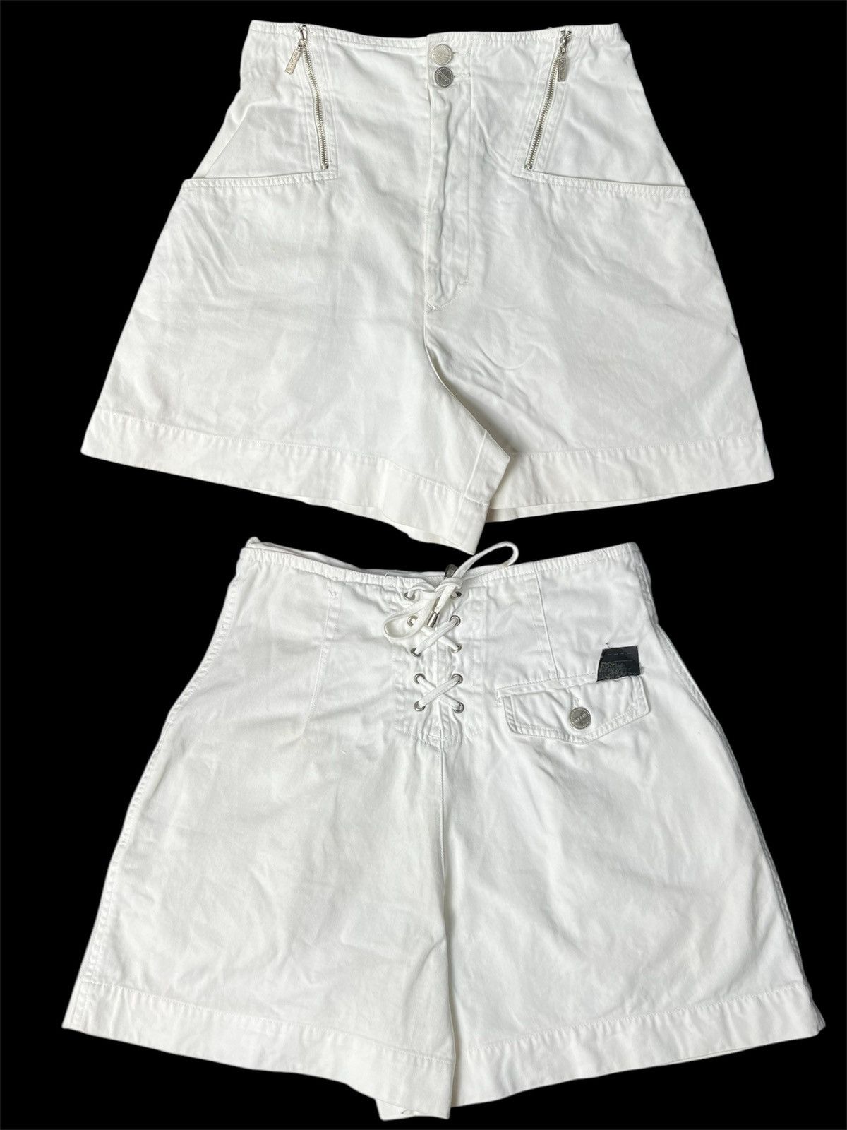 Designer × Le Grande Bleu (L.G.B.) × Marithe + Francois Girbaud Bondage MFG Pants double pocket Size 28" / US 6 / IT 42 - 1 Thumbnail