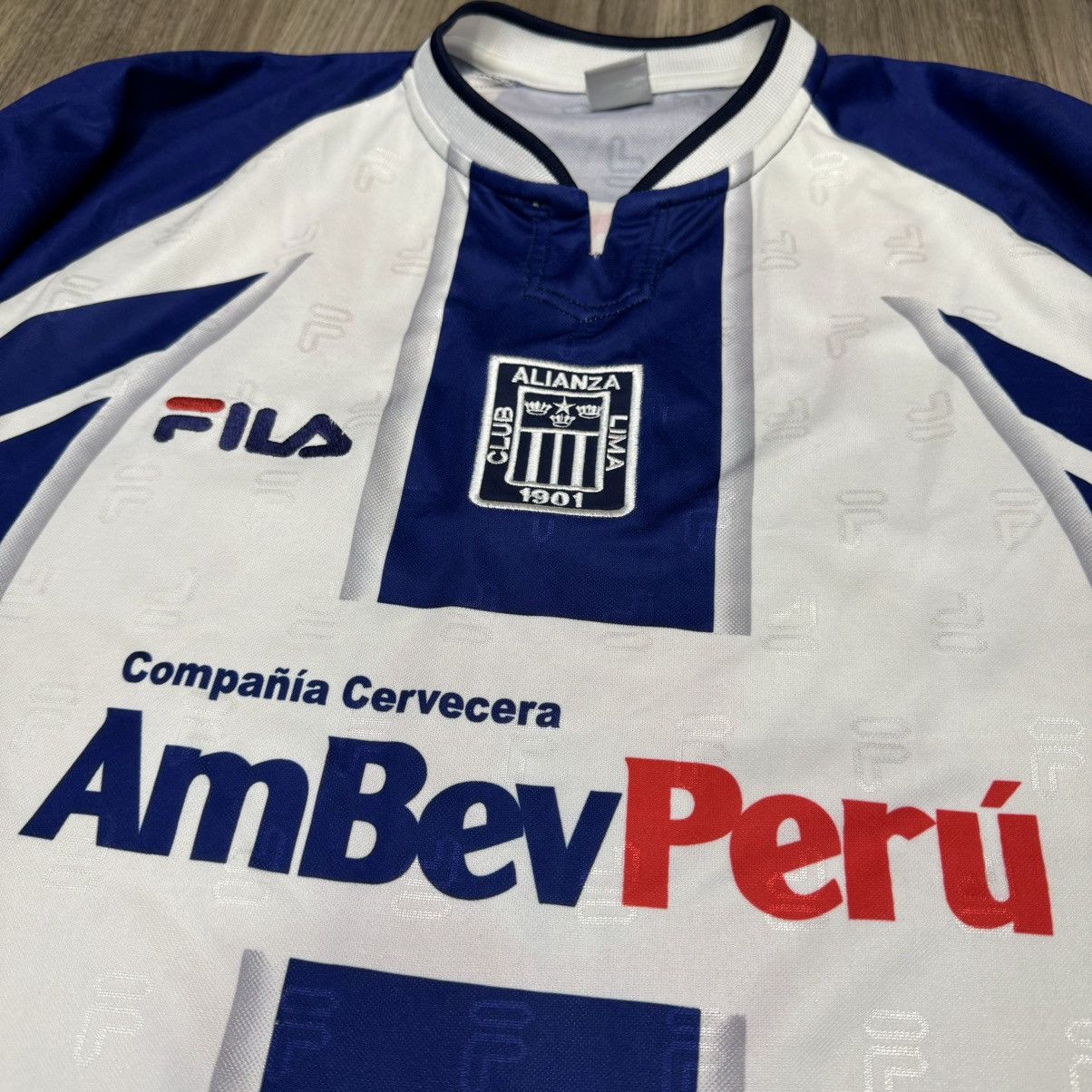 Fila Alianza Lima 03/04 champion special jersey Size US XL / EU 56 / 4 - 3 Thumbnail