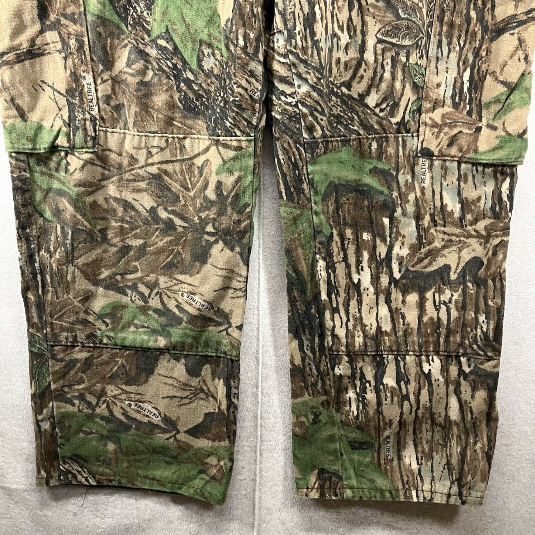 Walls VINTAGE Walls Camo Pants Large 38x25.5 Camouflage Cargo Adjustable Waist Mens Size US 33 - 6 Thumbnail