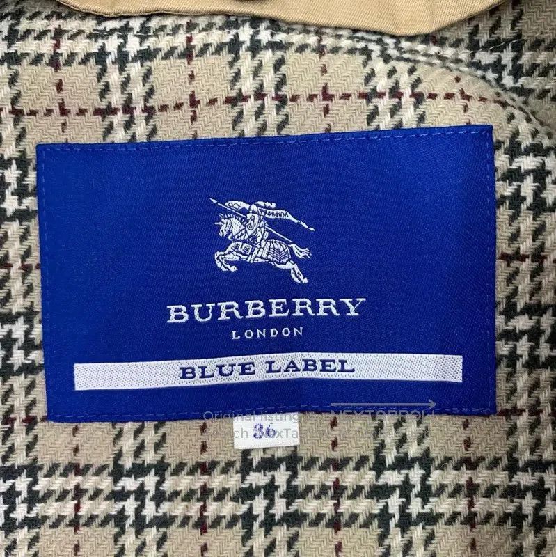 Burberry Burberry Brown Cotton Women's Trench Coat XS. Size XS / US 0-2 / IT 36-38 - 5 Thumbnail
