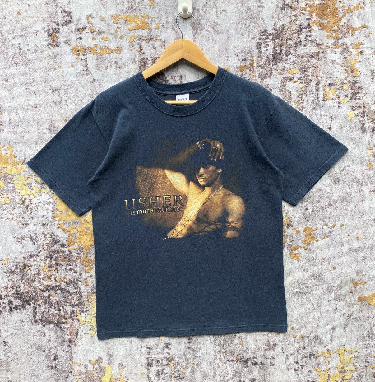 Rap Tees Vintage y2k Usher The Truth Tour 2004 Shirt Size US M / EU 48-50 / 2 - 1 Thumbnail