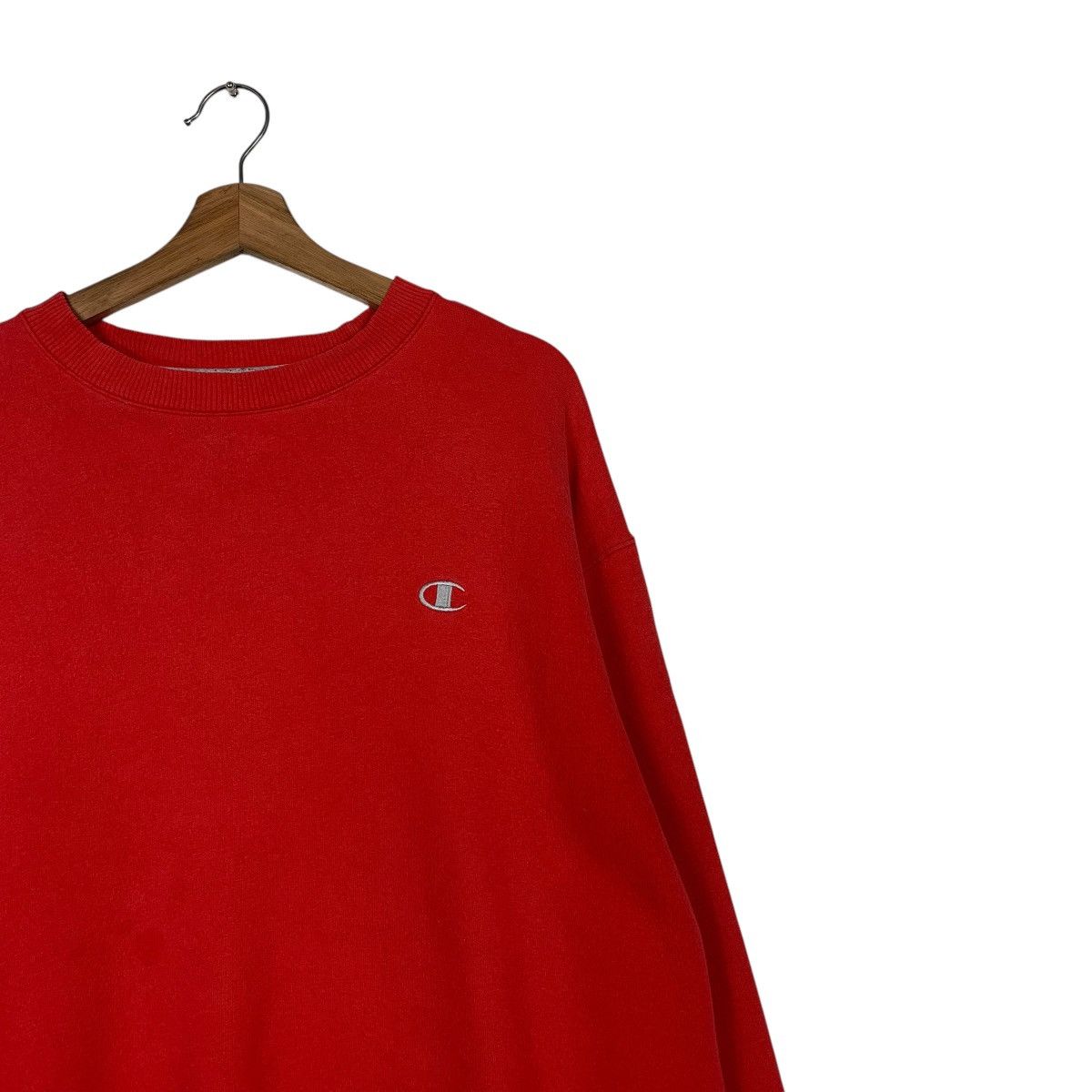Champion Vintage Y2K Champion Red Crewneck Sweatshirt Size US M / EU 48-50 / 2 - 5 Thumbnail
