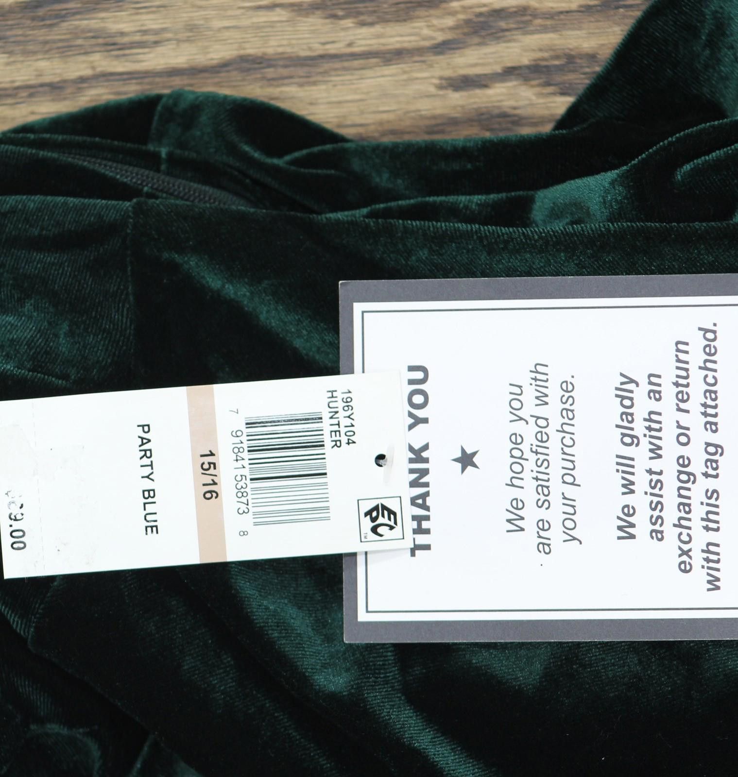 Other Nwt B. Darlin Layered Skirt Mini Dress Dark Green 15/16 Size M / US 6-8 / IT 42-44 - 3 Thumbnail