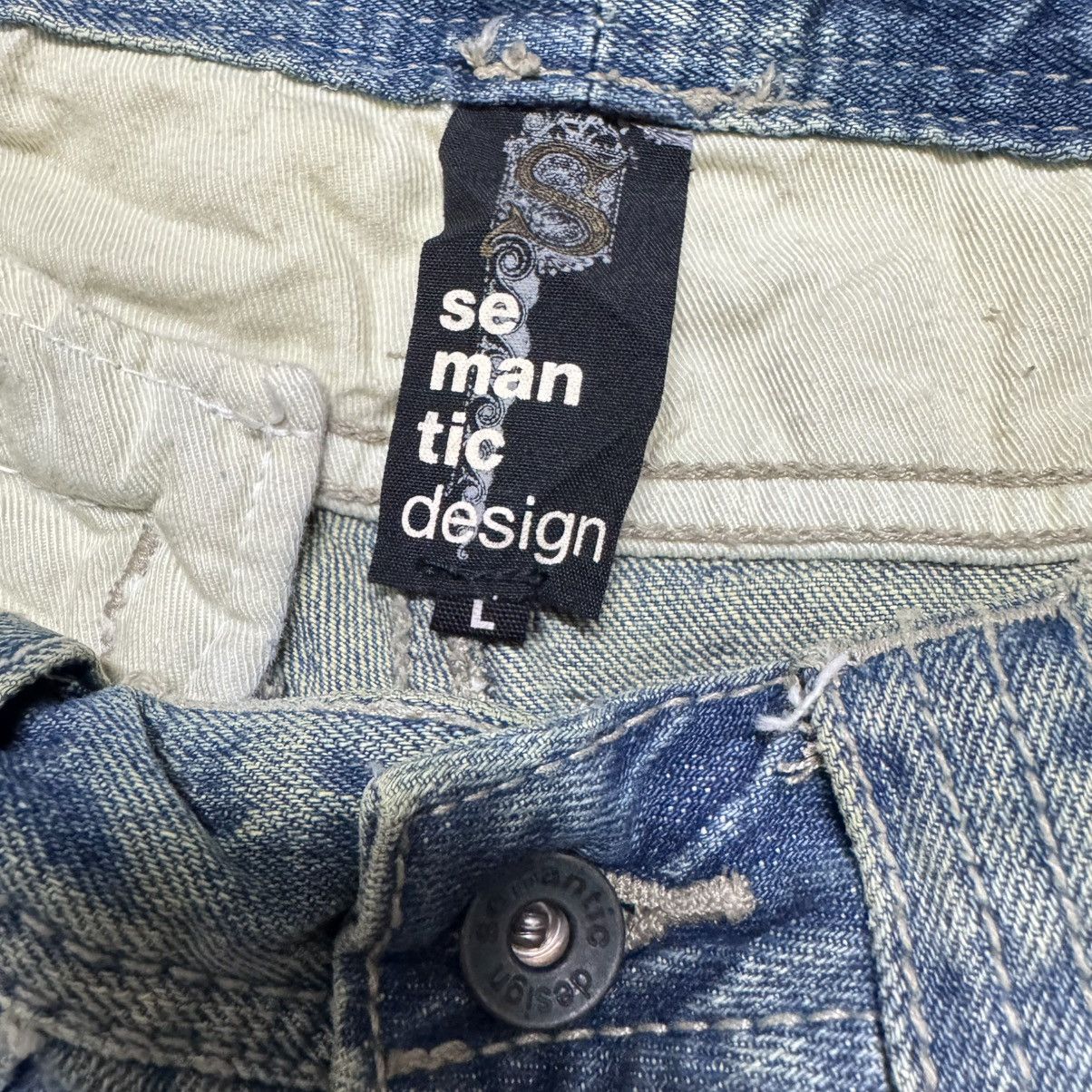 semanticdesign Semantic Design Distressed Denim Jeans Size US 32 / EU 48 - 14 Thumbnail