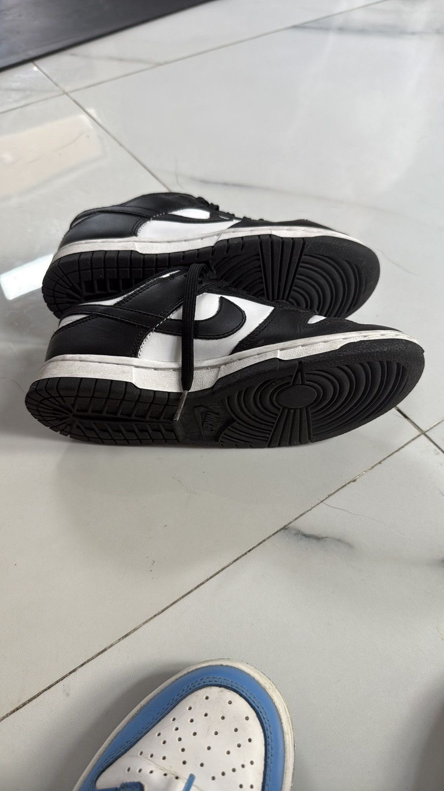 Nike Nike Dunk Low Retro black and white panda Size US 6.5 / IT 36.5 - 4 Thumbnail