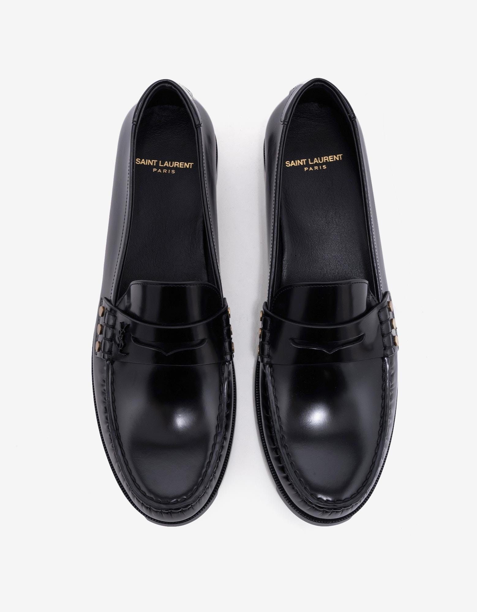 Saint Laurent Paris Saint Laurent Black Le Loafer Size US 9 / EU 42 - 4 Thumbnail