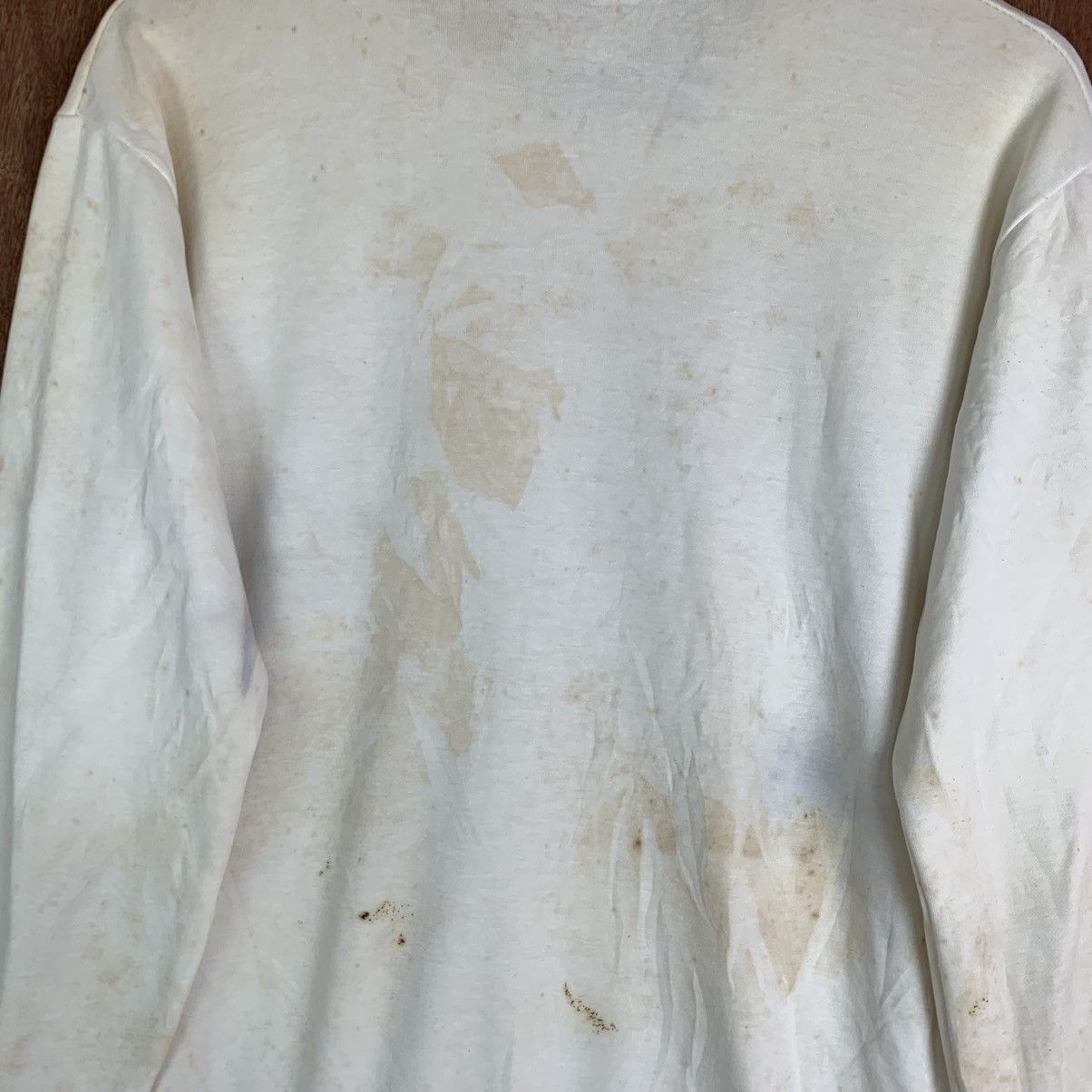 Japanese Brand × Vintage Wolf Distressed Faded sweater (very rare item)#K01570 Size US M / EU 48-50 / 2 - 16 Thumbnail