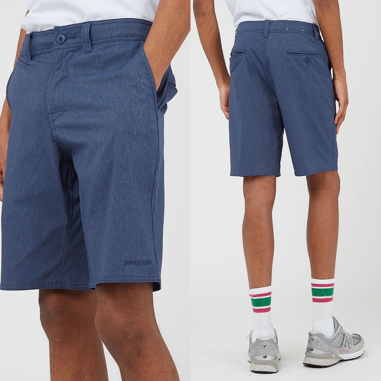 Patagonia Patagonia Stretch Wavefarer Walk Shorts Stone Blue Men's 40 Size US 40 / EU 56 - 1 Thumbnail